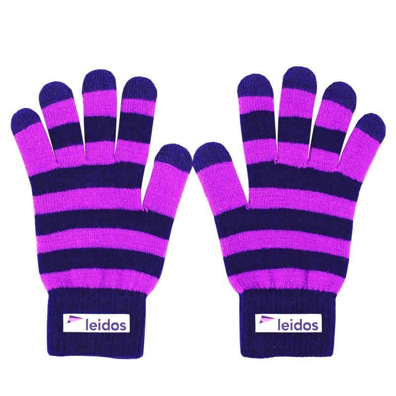 branded mittens