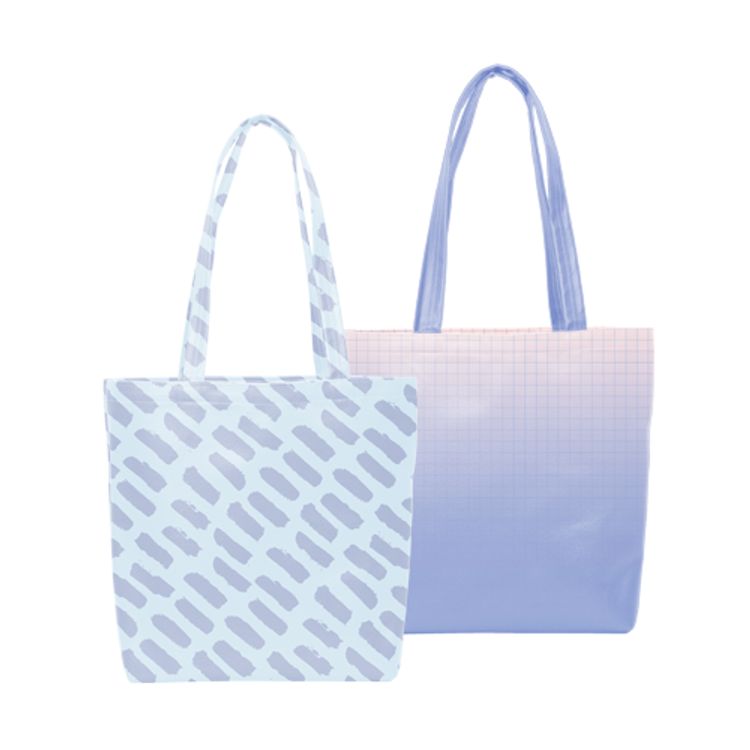 Elegant Printing Tote Handbags For Mom Vegan Leather Shopping