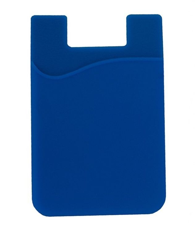 Promotional silicone phone wallet and stand  Imprinted cell phone  accessories - Promo Direct