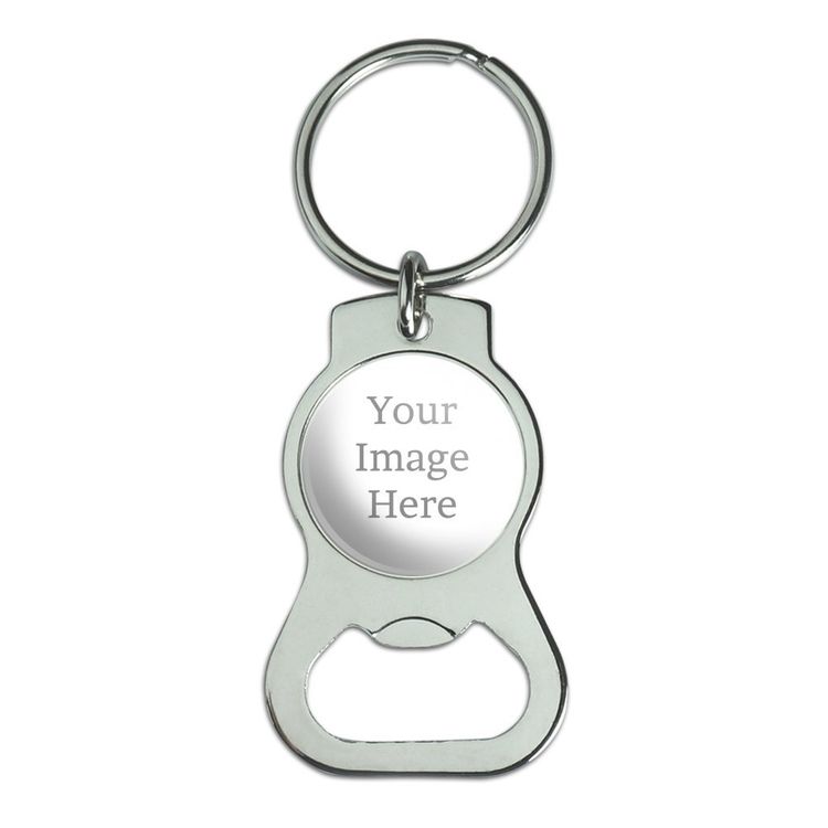 Custom Bottle Opener Keychains for Adults - Bulk Personalized