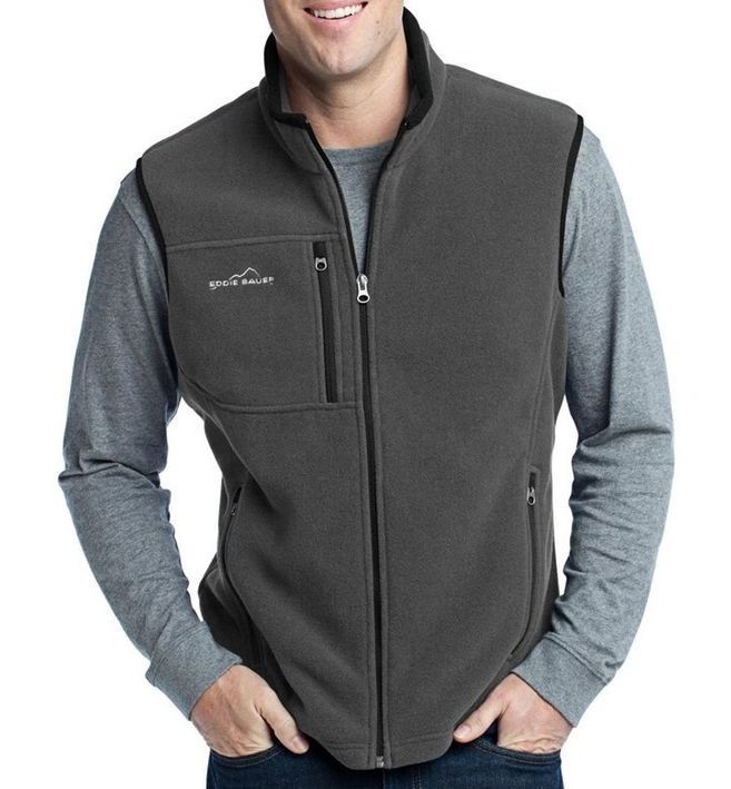 Eddie Bauer Fleece Vest Custom Branded Promotional Vests Swag