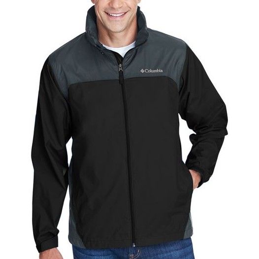 Columbia Men's Rain Jacket - Custom Branded Promotional Jackets - Swag.com