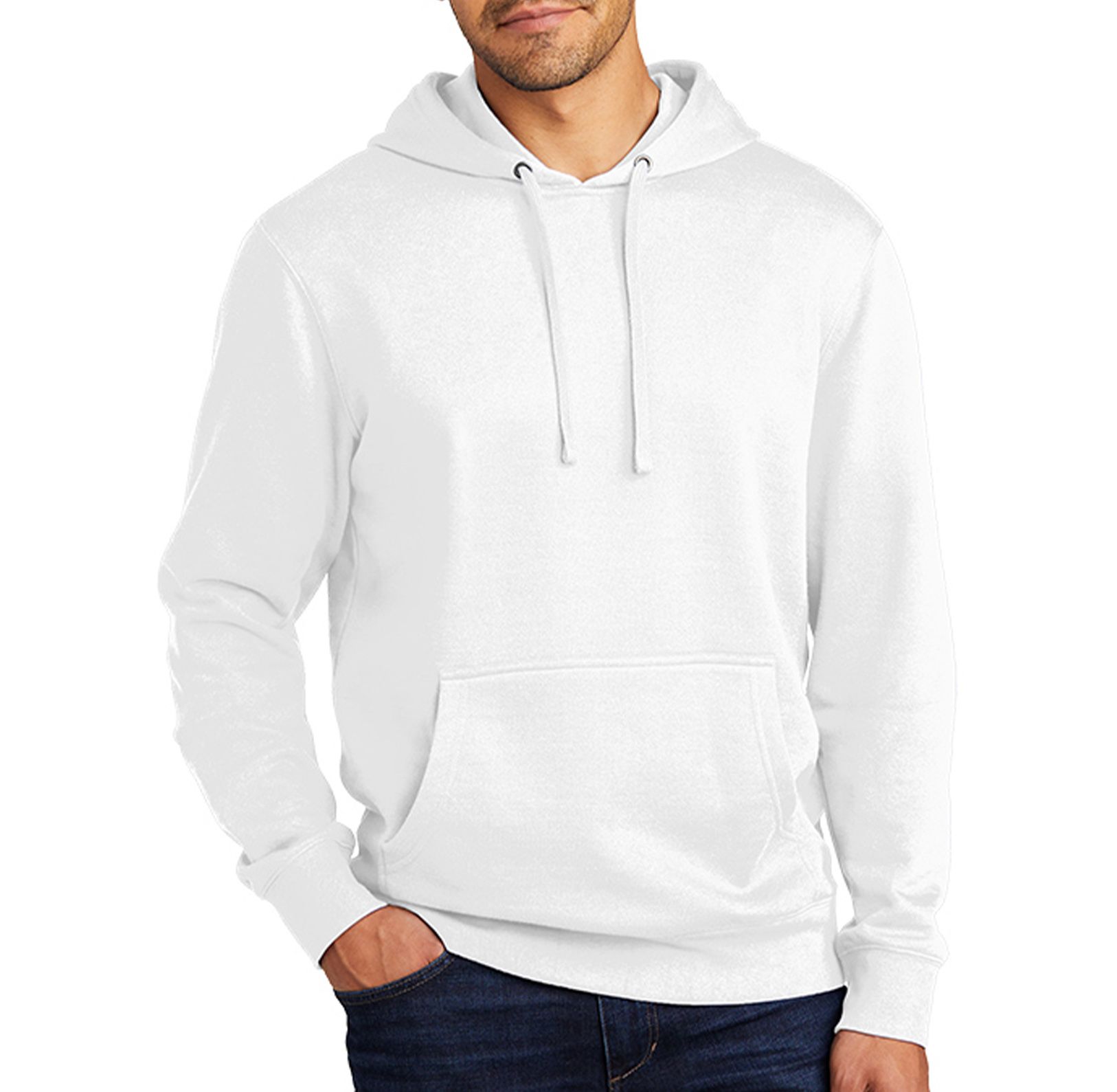 District Fleece Hoodie Custom Branded Promotional Sweatshirts Swag