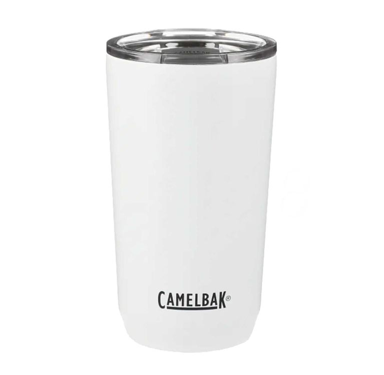 White Insulated Stainless Steel Tumbler