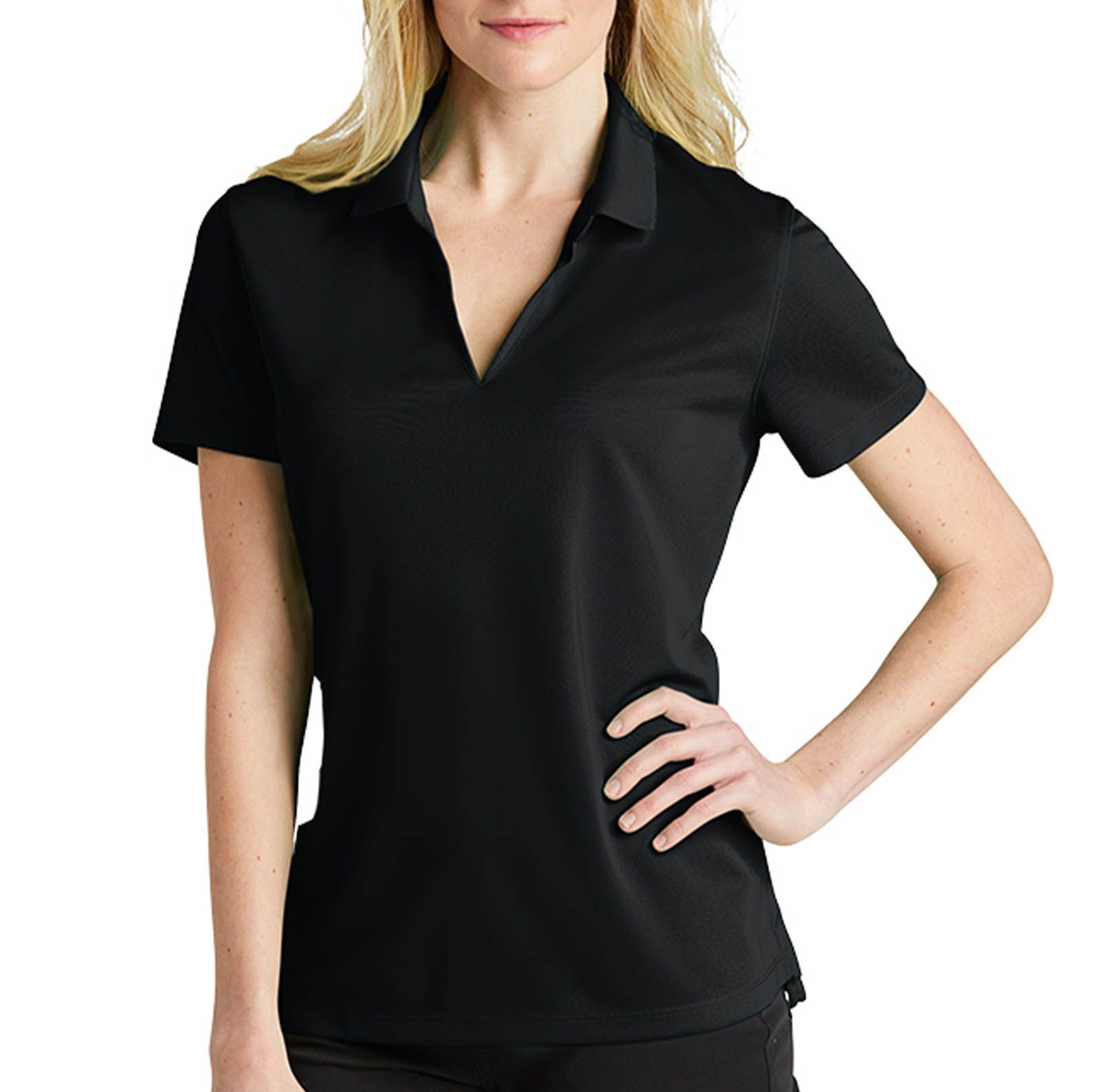 Womens nike store polo dri fit