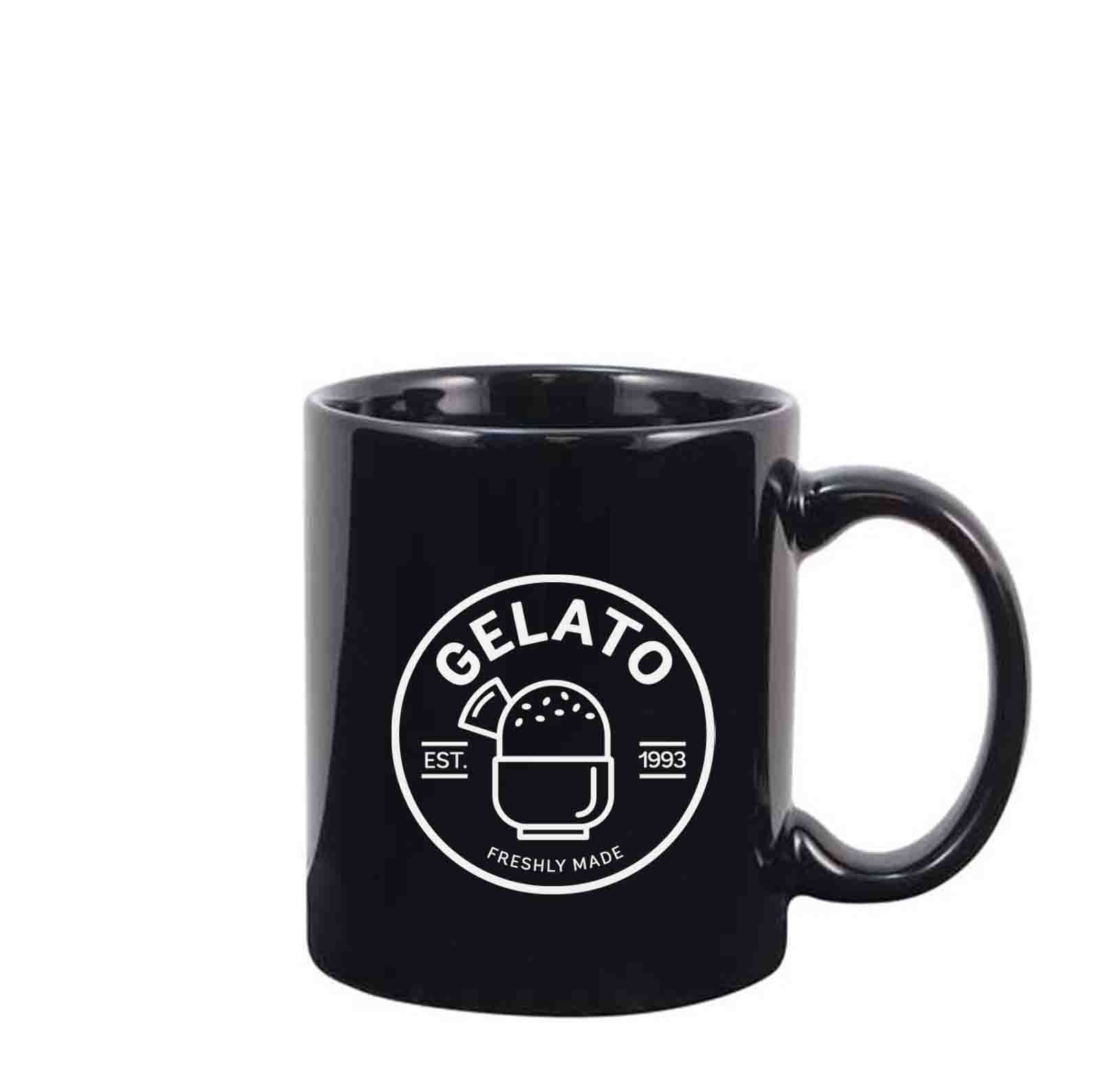 11 Oz. Custom Black Mug