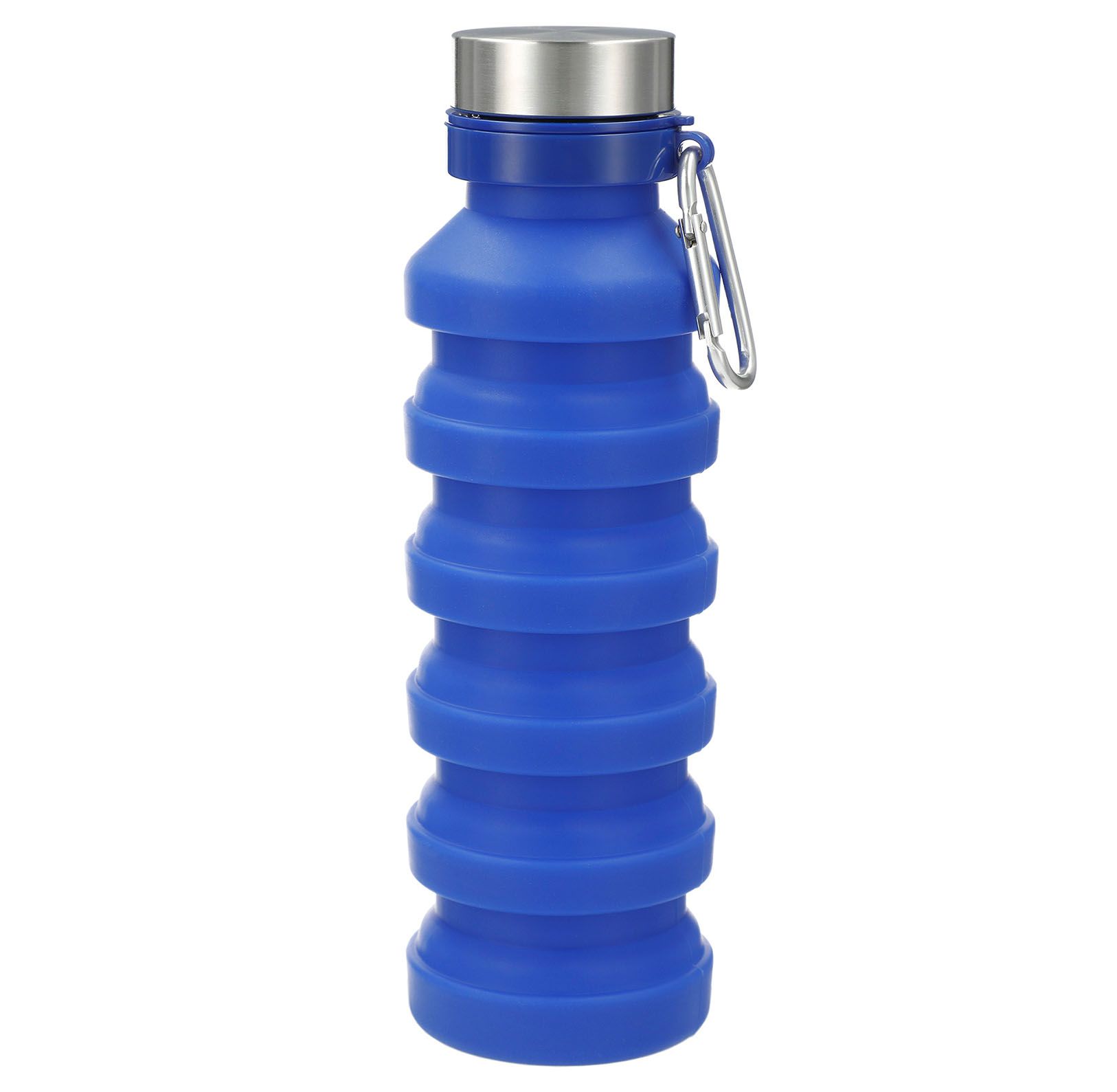 18 Oz. Silicone Collapsible Water Bottle