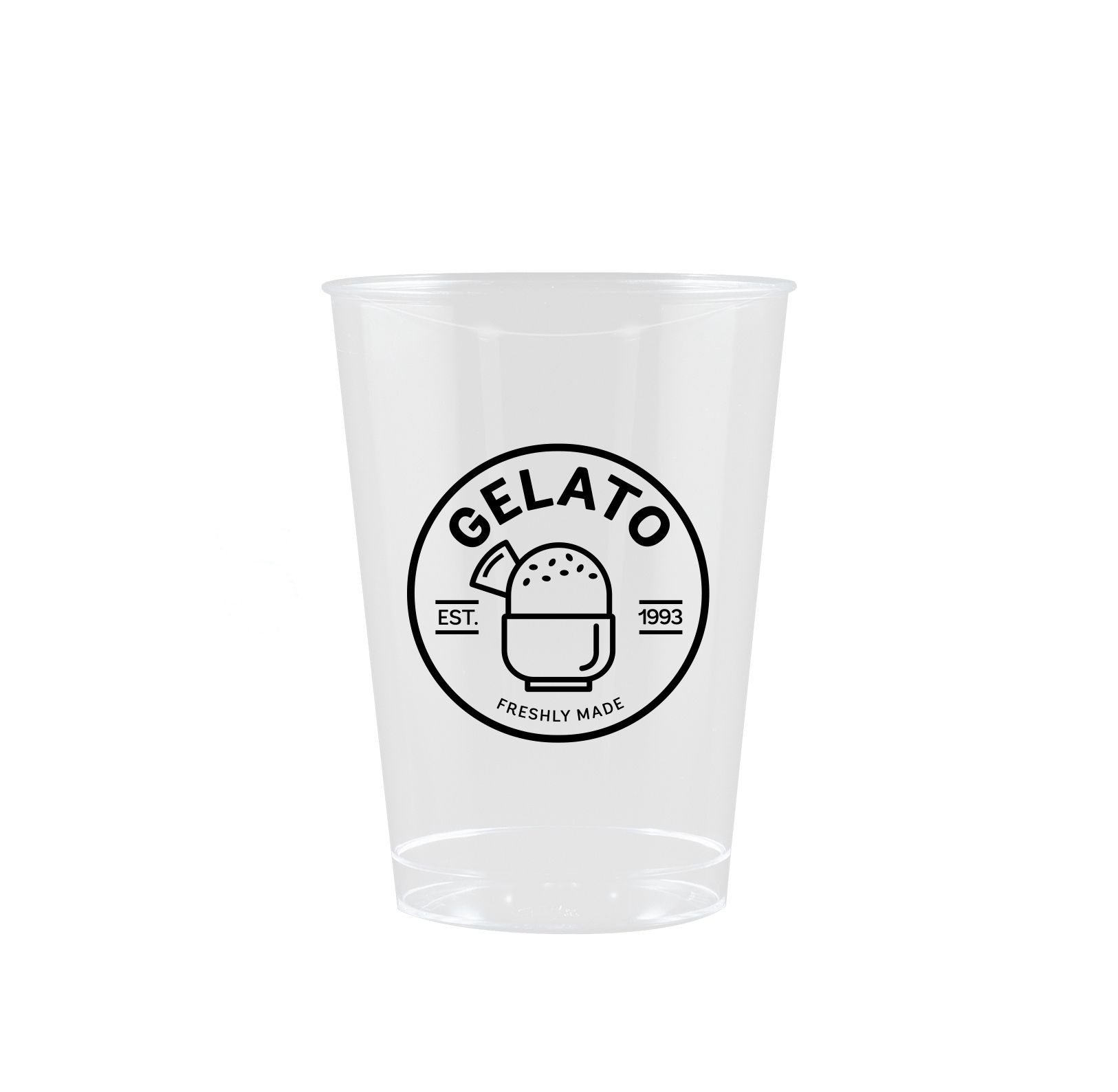 7 Oz. Clear Hard Plastic Cup