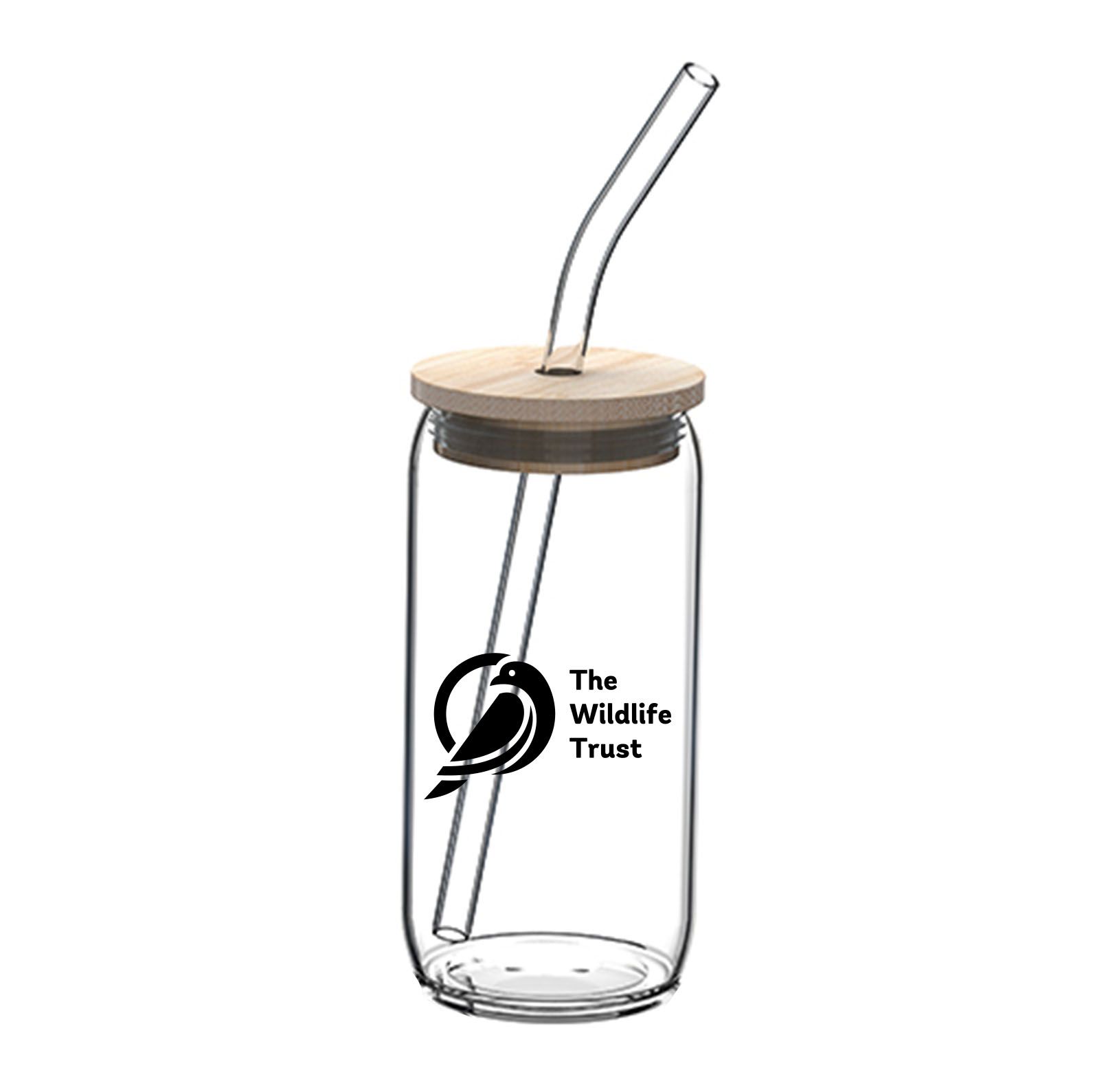 Asobu 16 Oz. Glass Straw Tumbler