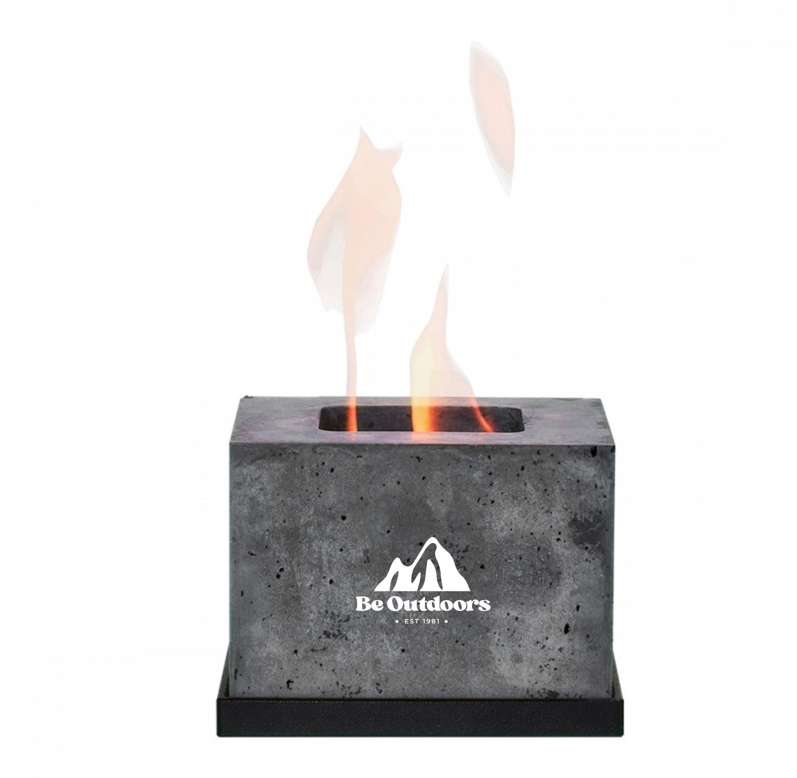 FLIKR Fire Personal Square Fireplace