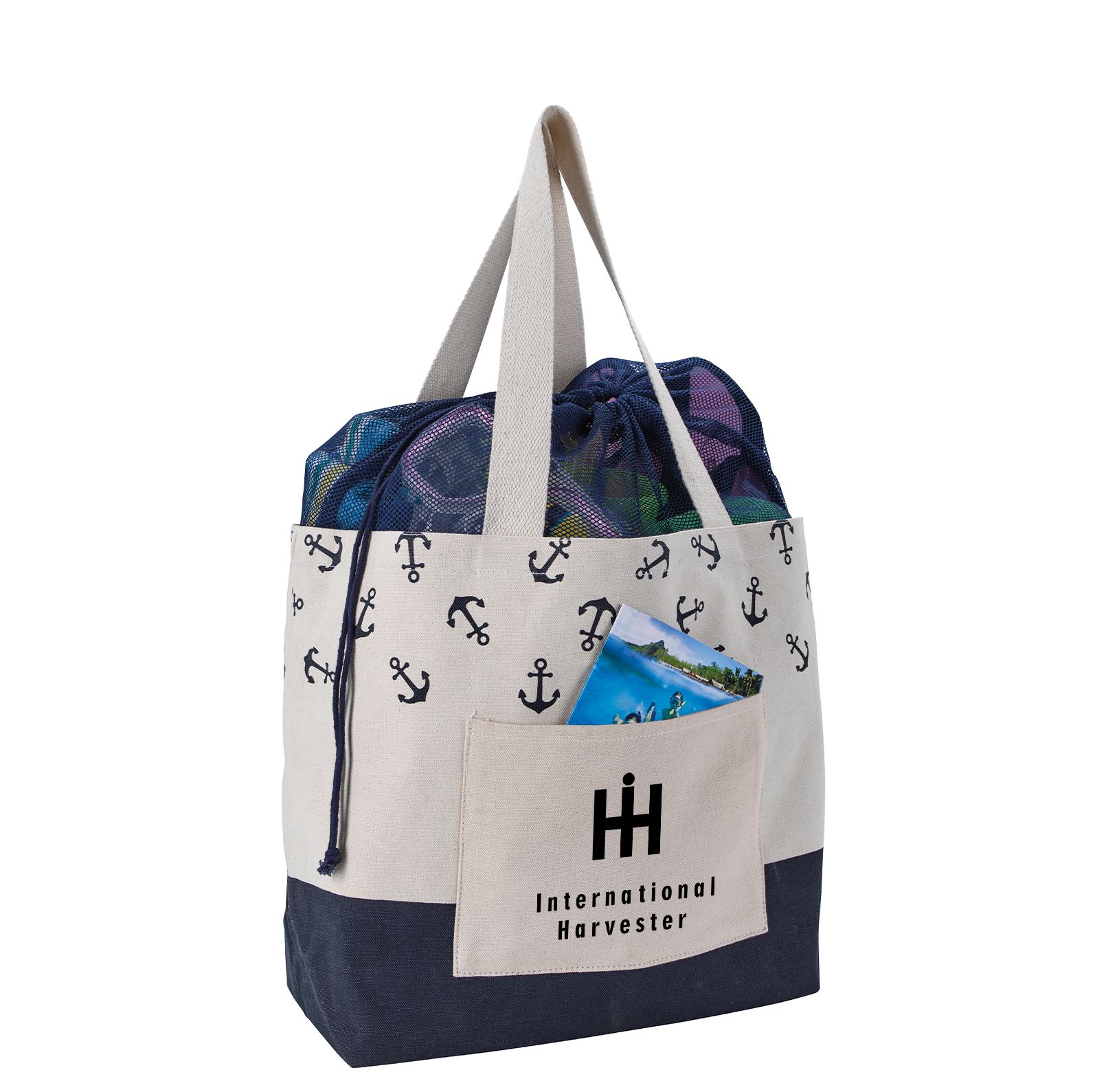 Anchor Beach Tote Bag