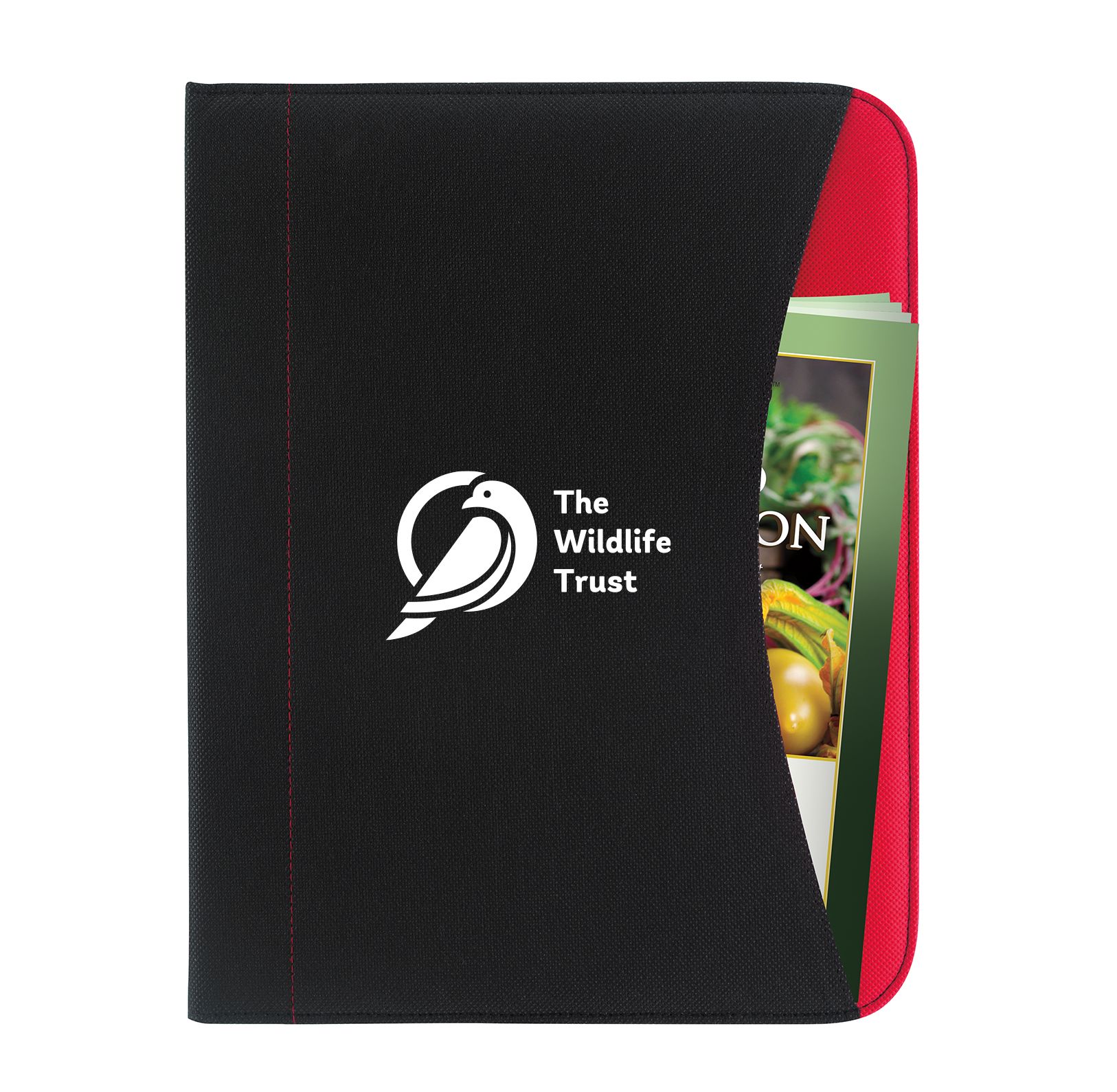 Non-Woven Curve Padfolio