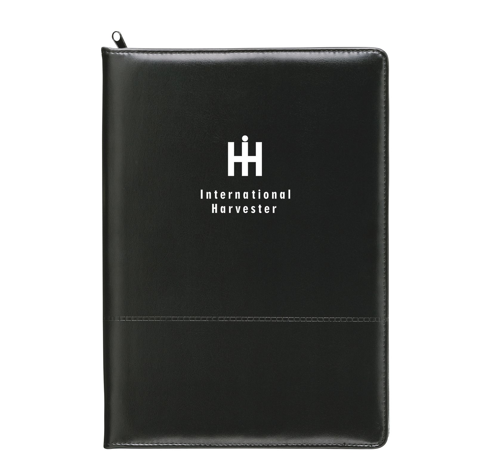 Script Zippered Padfolio