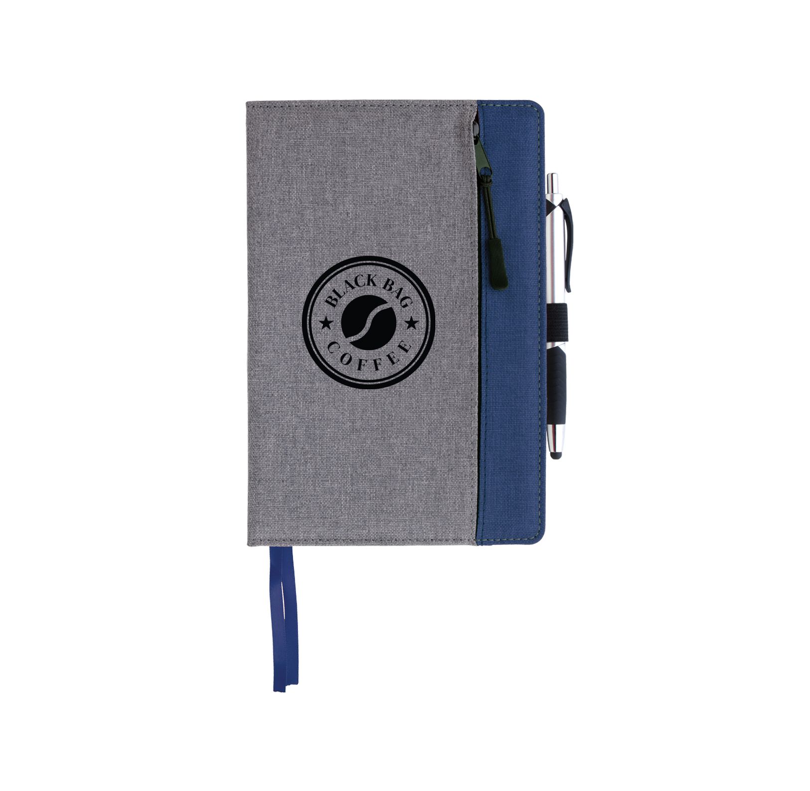 Front Zip Pocket Journal