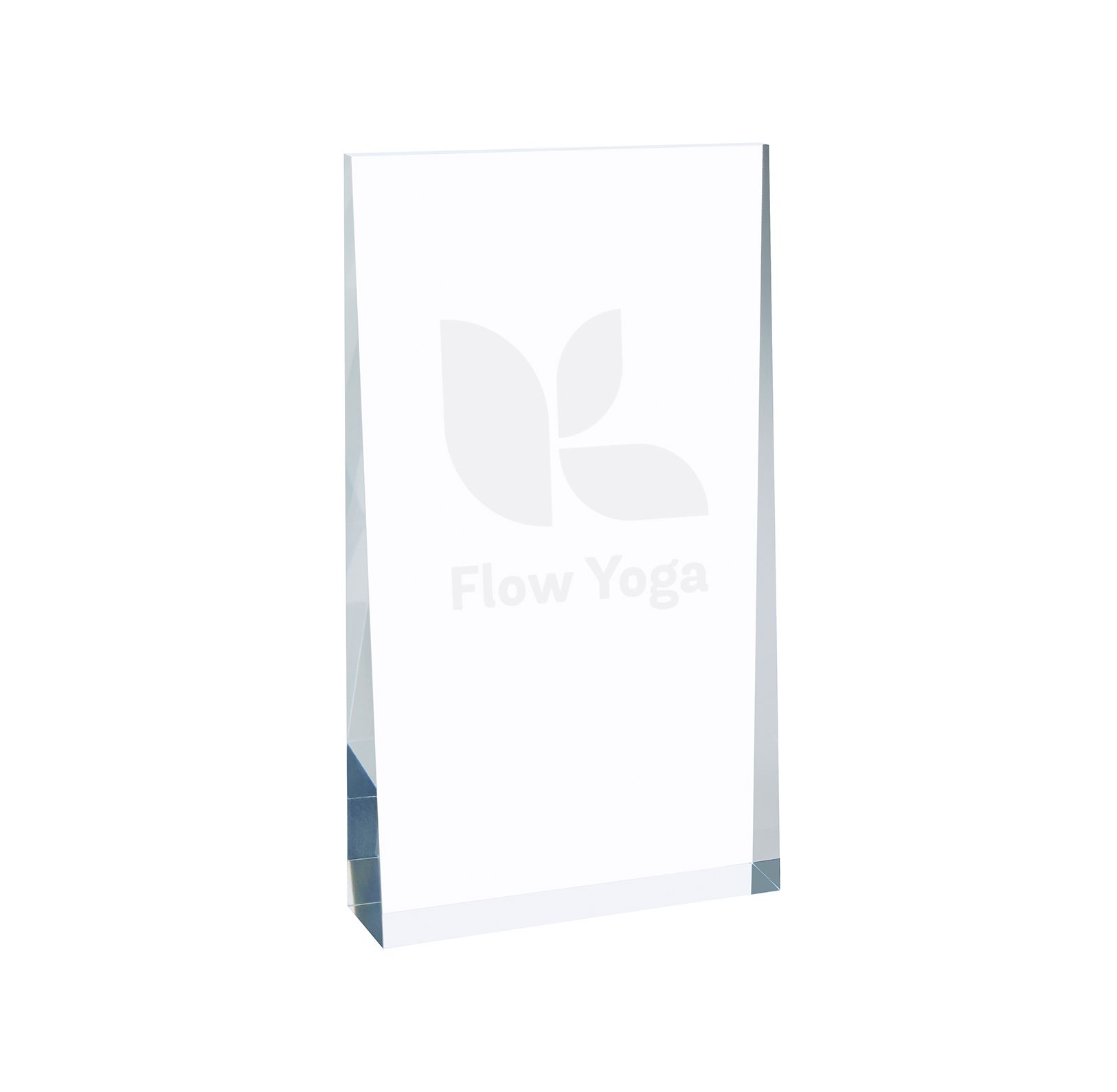 Large Acrylic Wedge Award