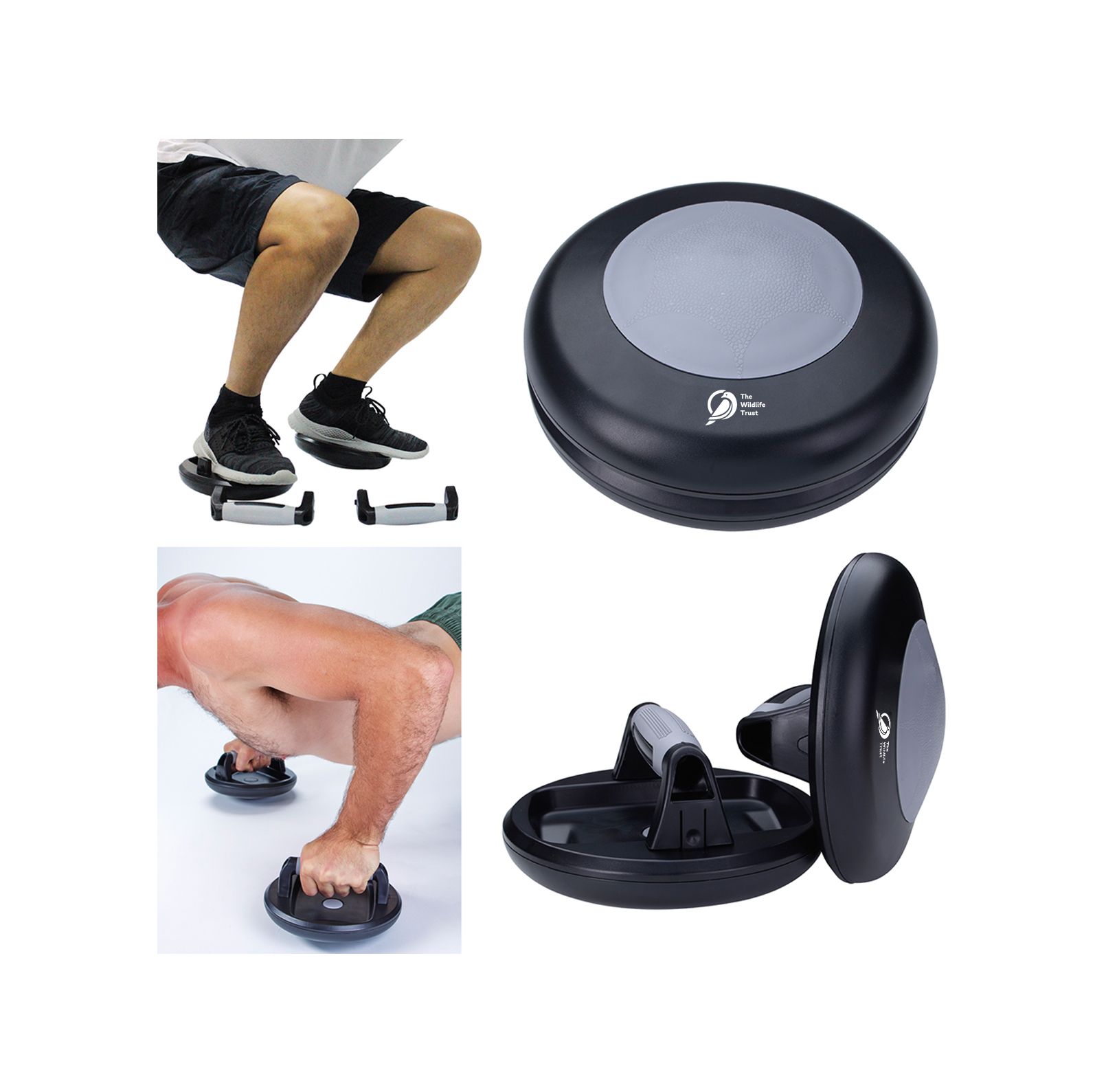 360� Rotating Push-Up Grips