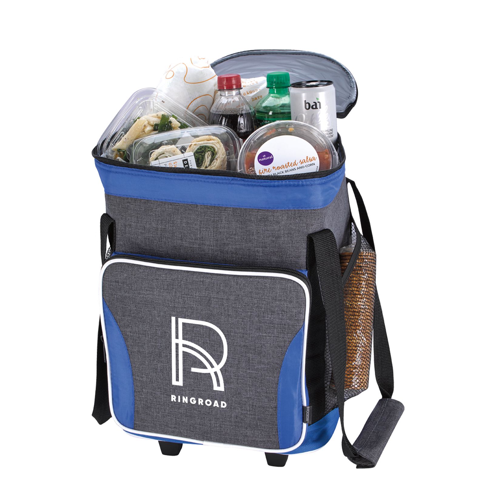 Two-Tone Tailgate Rolling Cooler