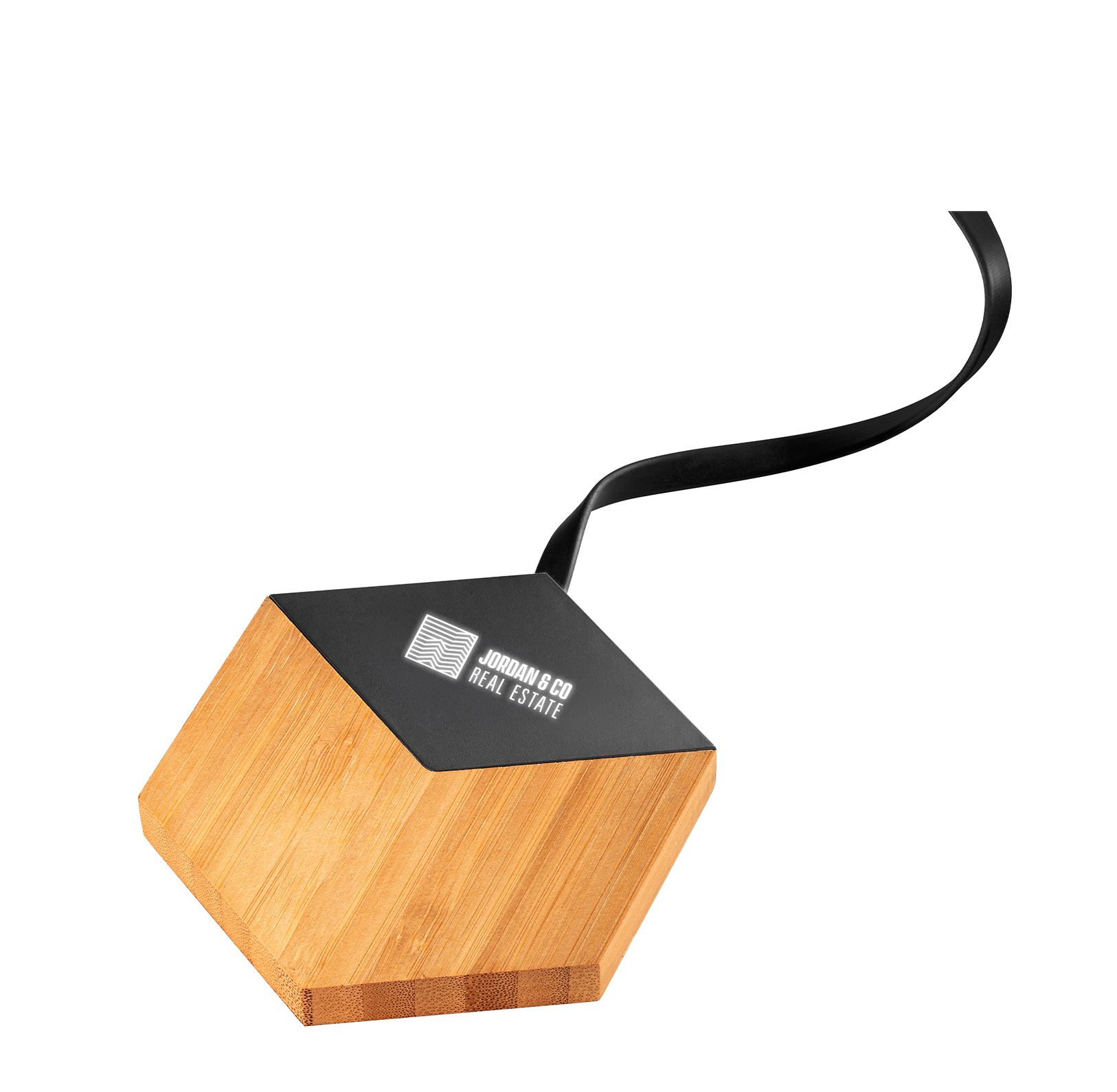 10W SCX Design Bamboo Hexa Wireless Charger