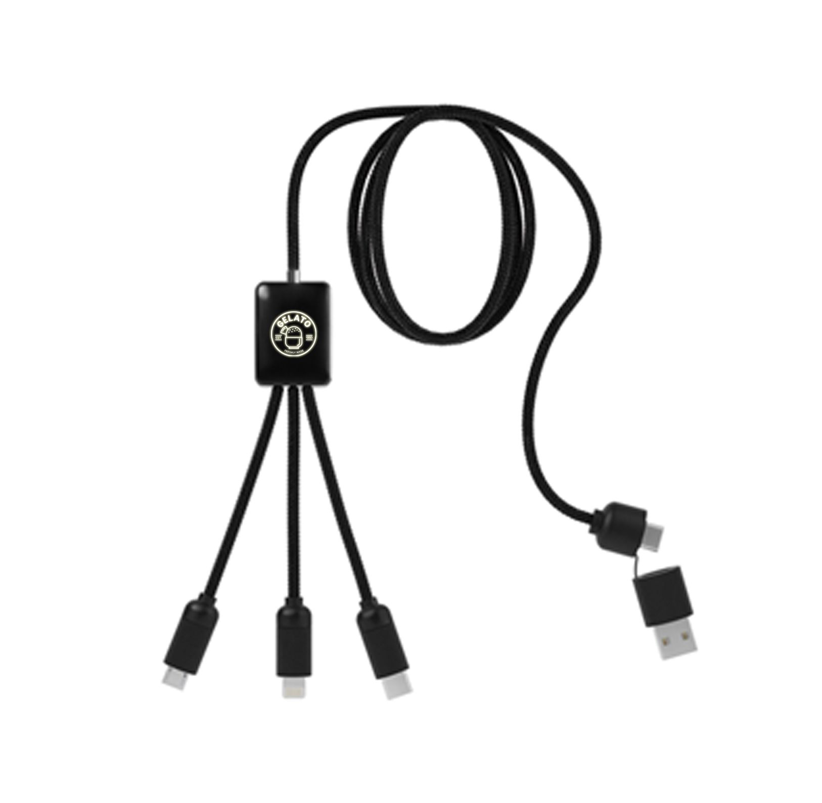 SCX Design 5-In-1 Eco Easy-To-Use Cable