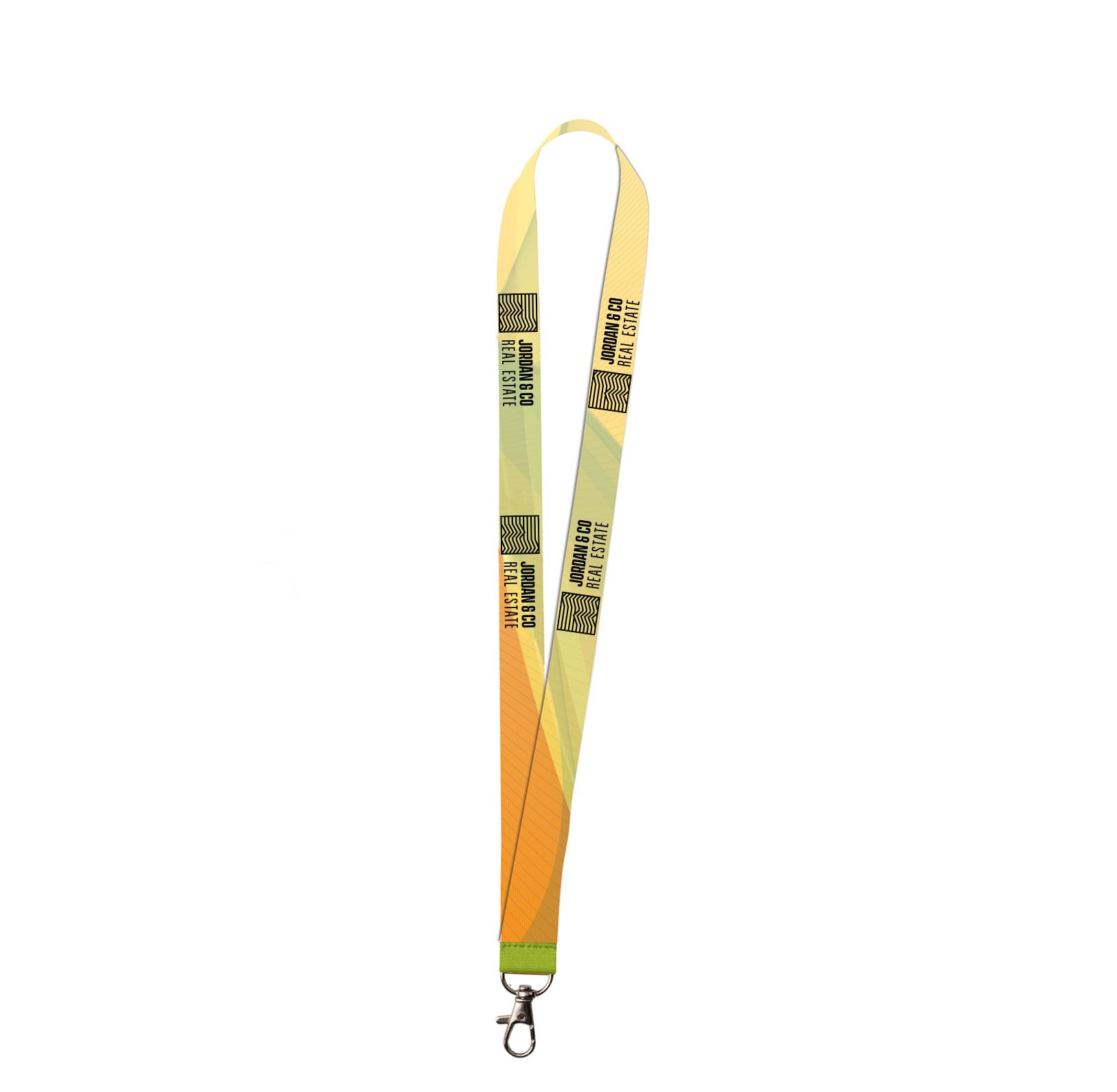 1'' Polyester 4 Color Lanyard