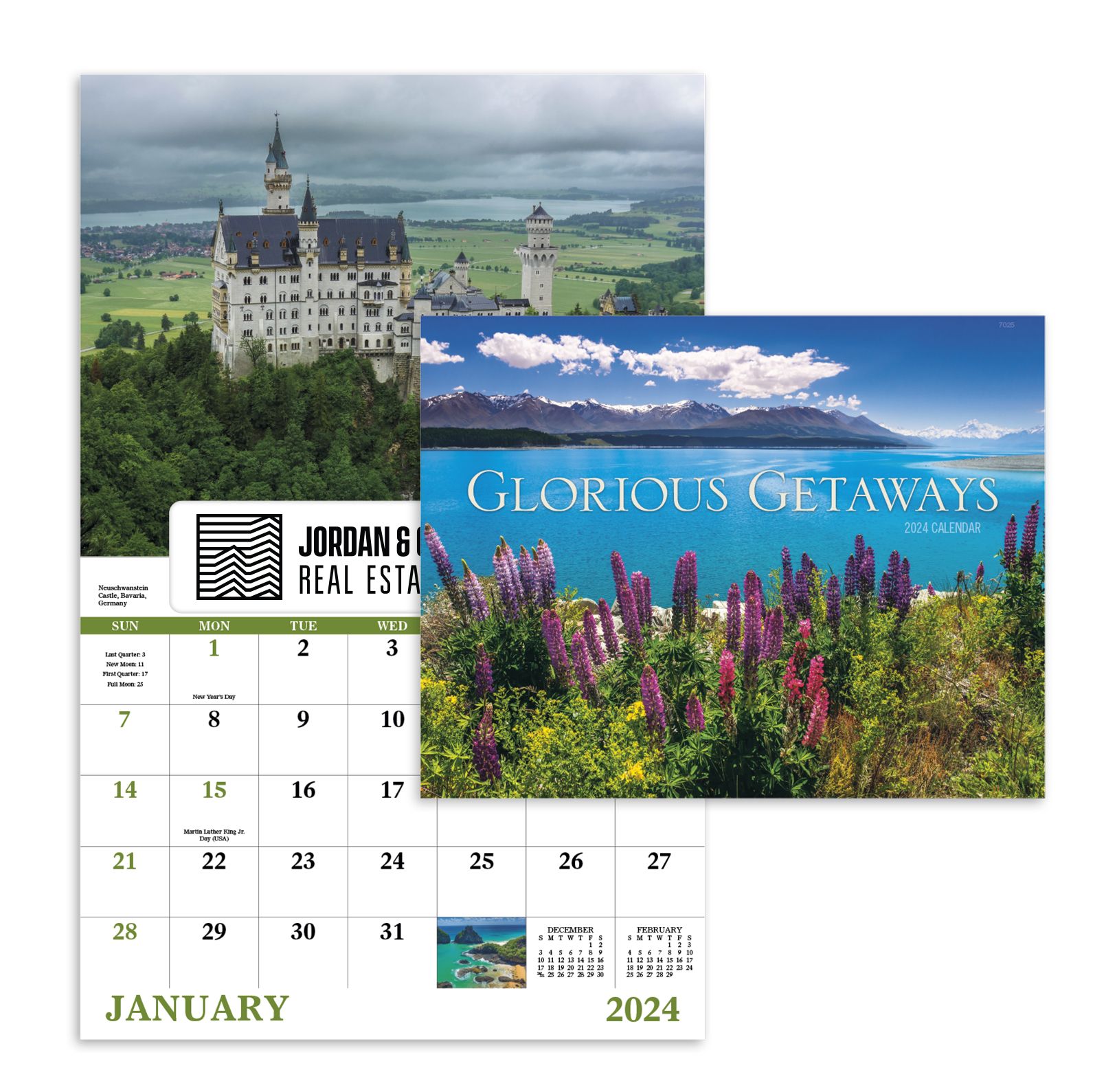 2024 Glorious Getaways Calendar