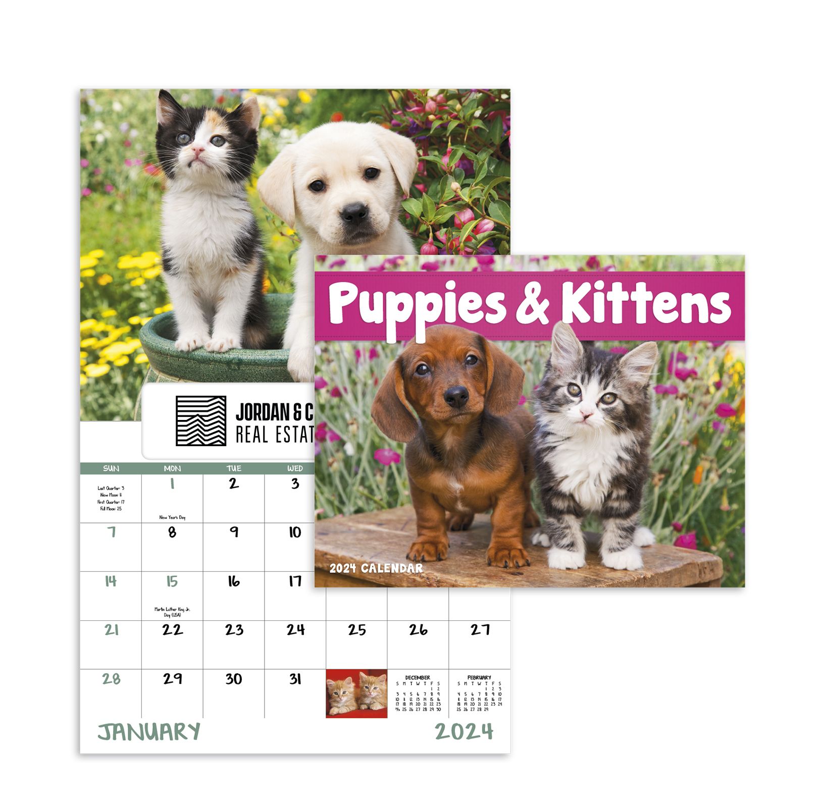 Puppies & Kittens Calendar