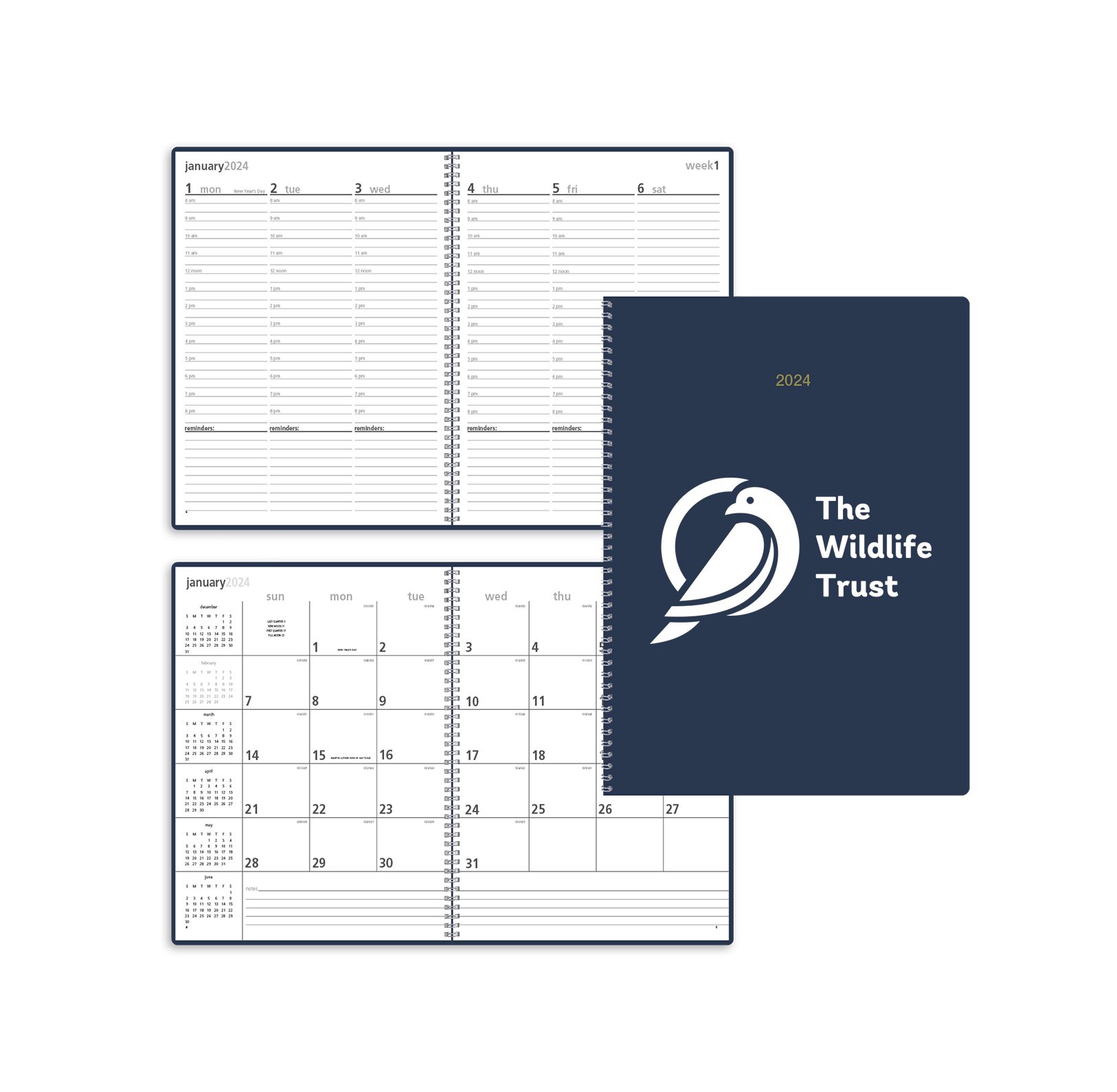 Monthly & Weekly Planner