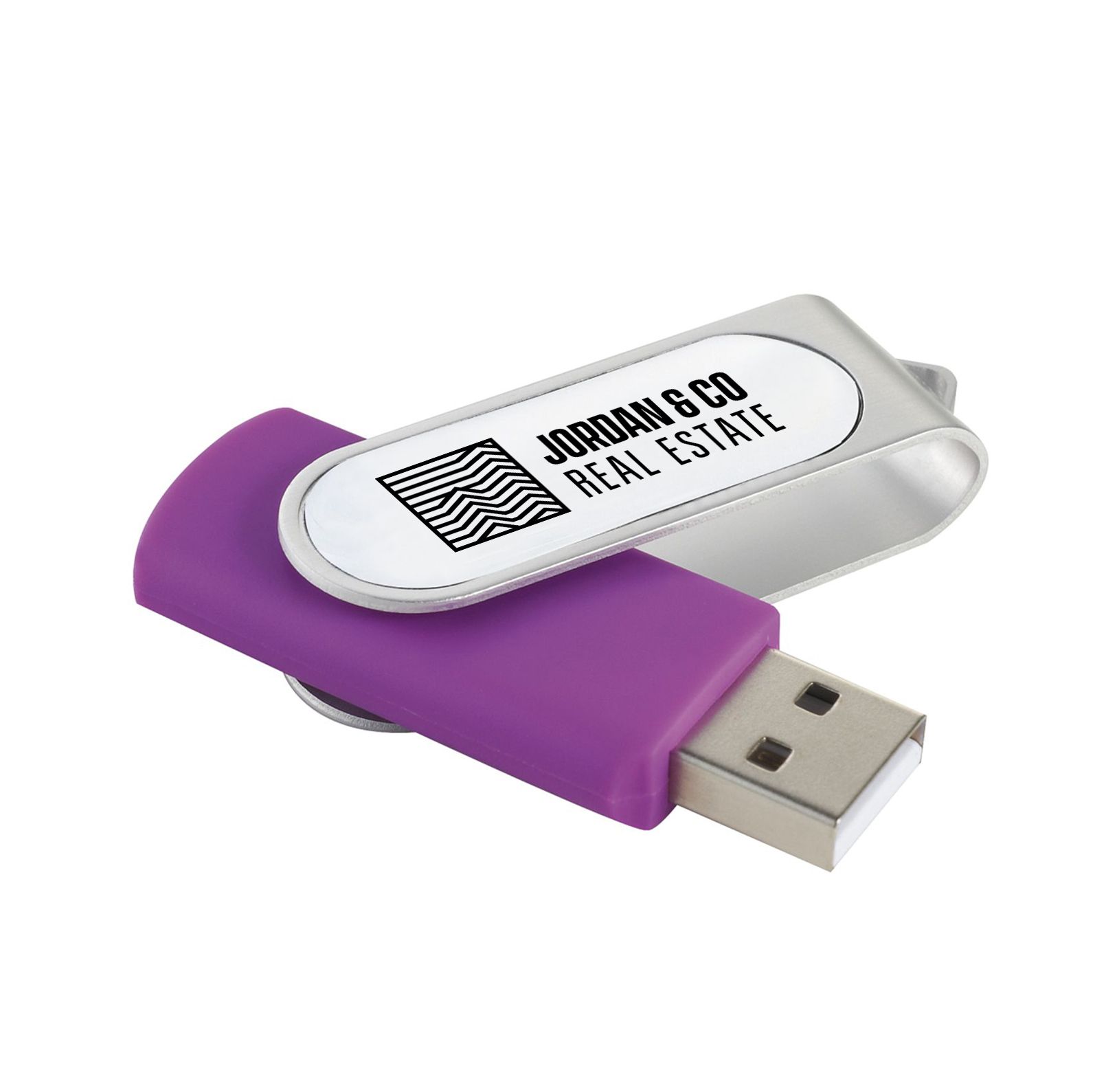 1GB Domeable Rotate Flash Drive