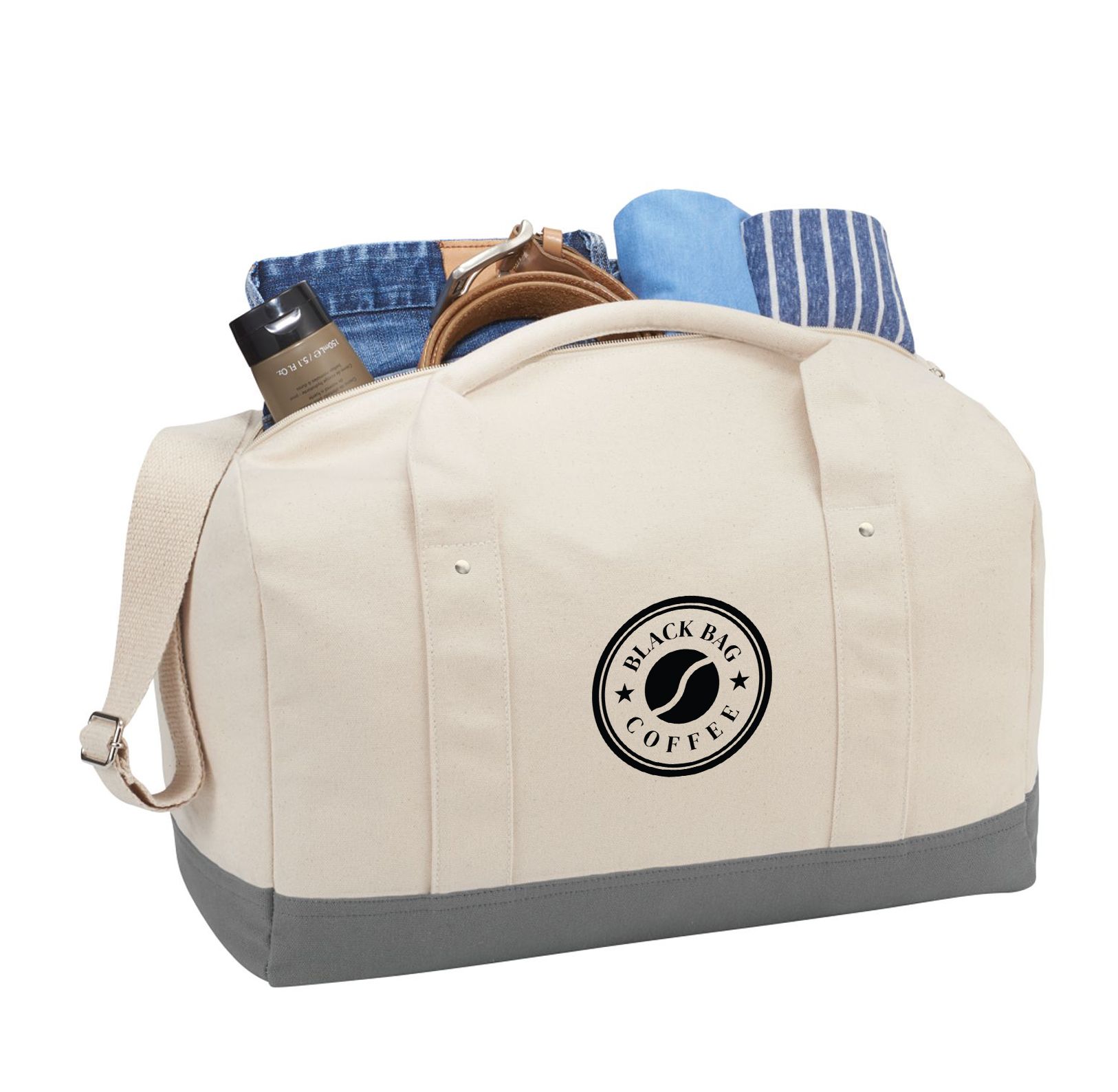 Belair Cotton Canvas Duffel Bag