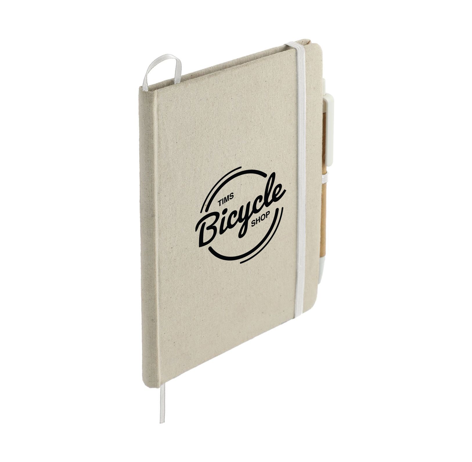 Organic Cotton Bound Notebook