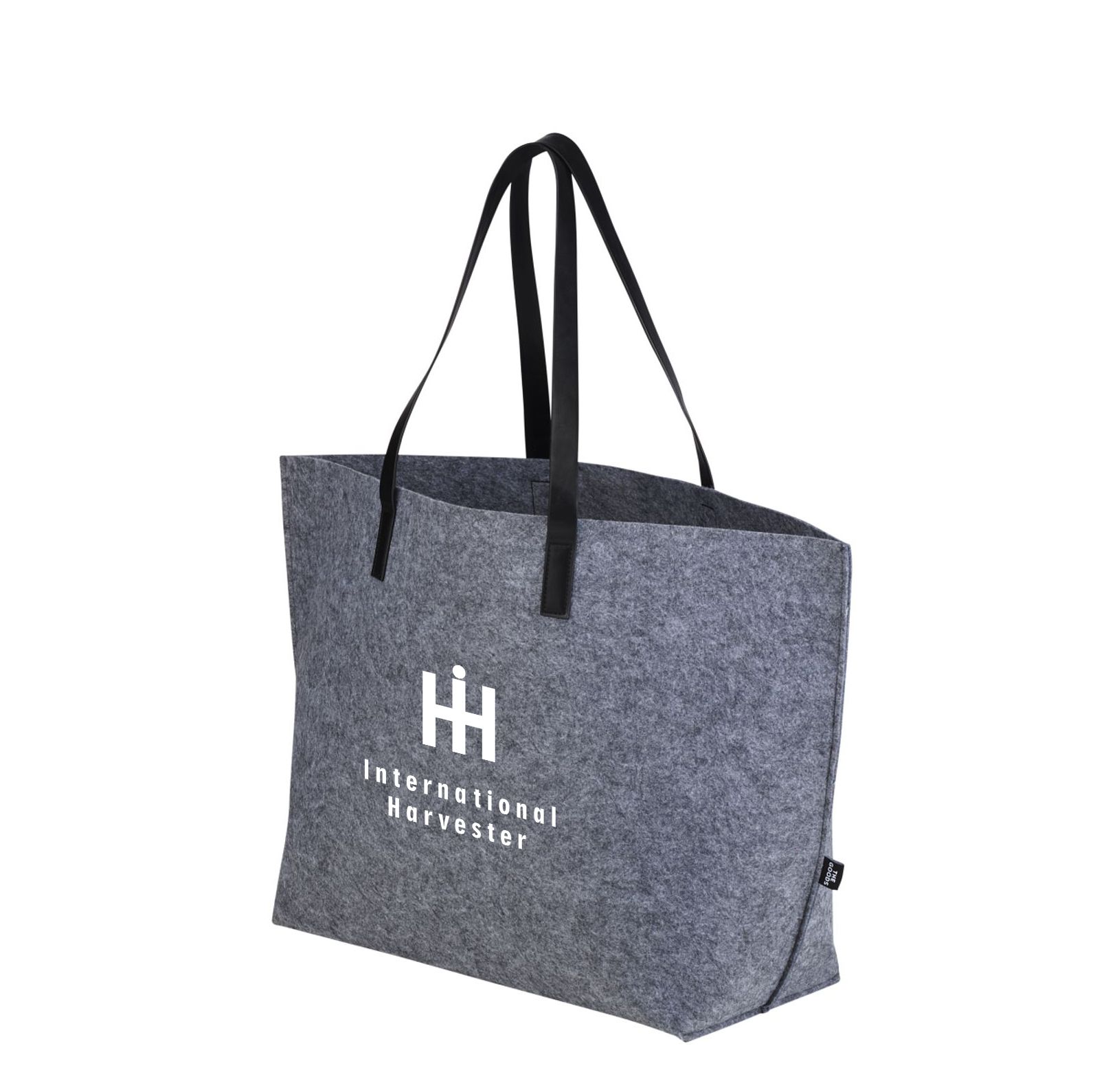 The Goods Recycled Felt Shoulder Tote Bag