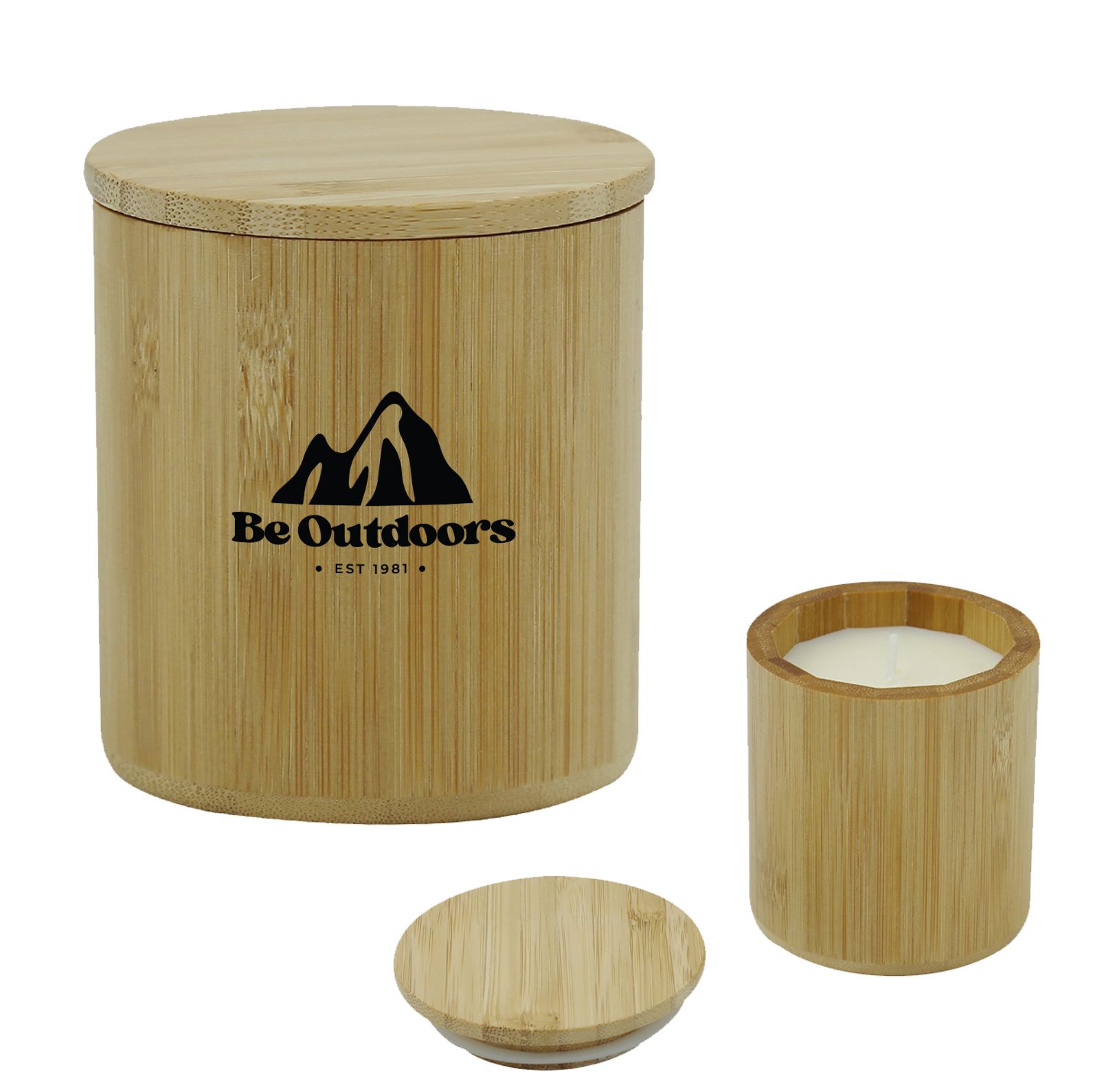 Bison Lane Bamboo Candle