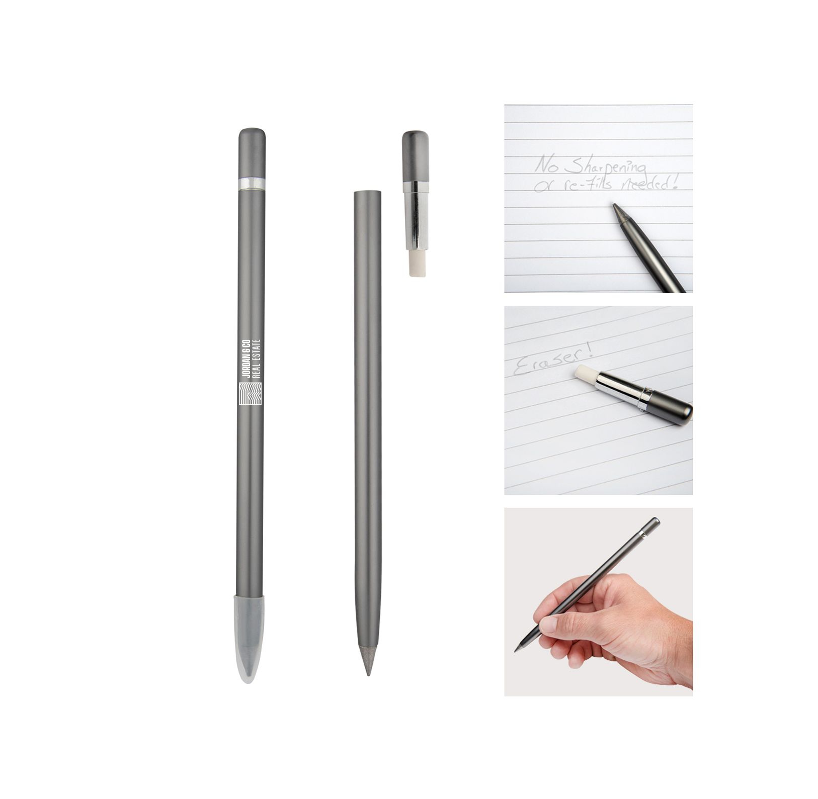 Metal Alloy Tip Inkless Pen