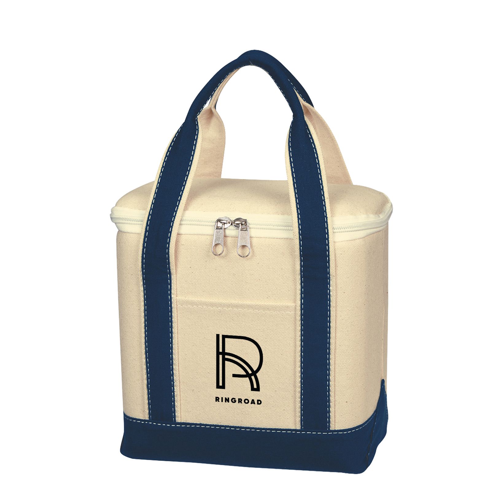 Small Cotton Canvas Cooler Bag