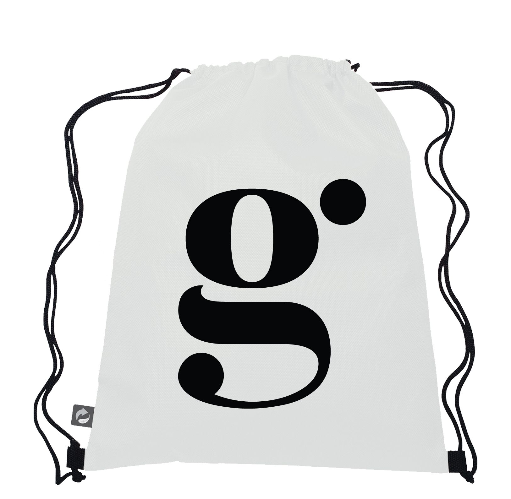 PLA Non-Woven Drawstring Bag