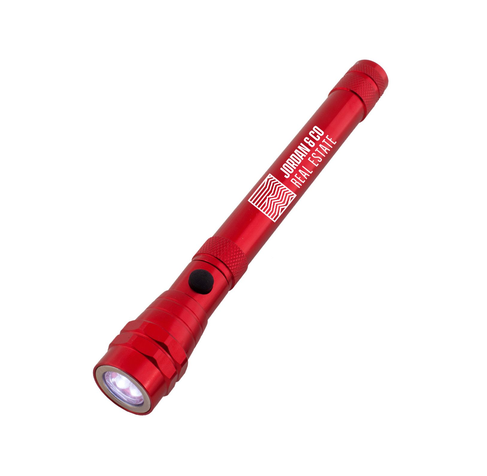 Telescopic Aluminum Flashlight With Magnet