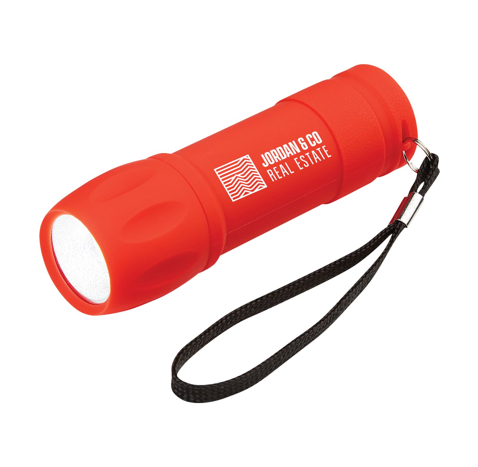 Rubberized COB Light With Strap