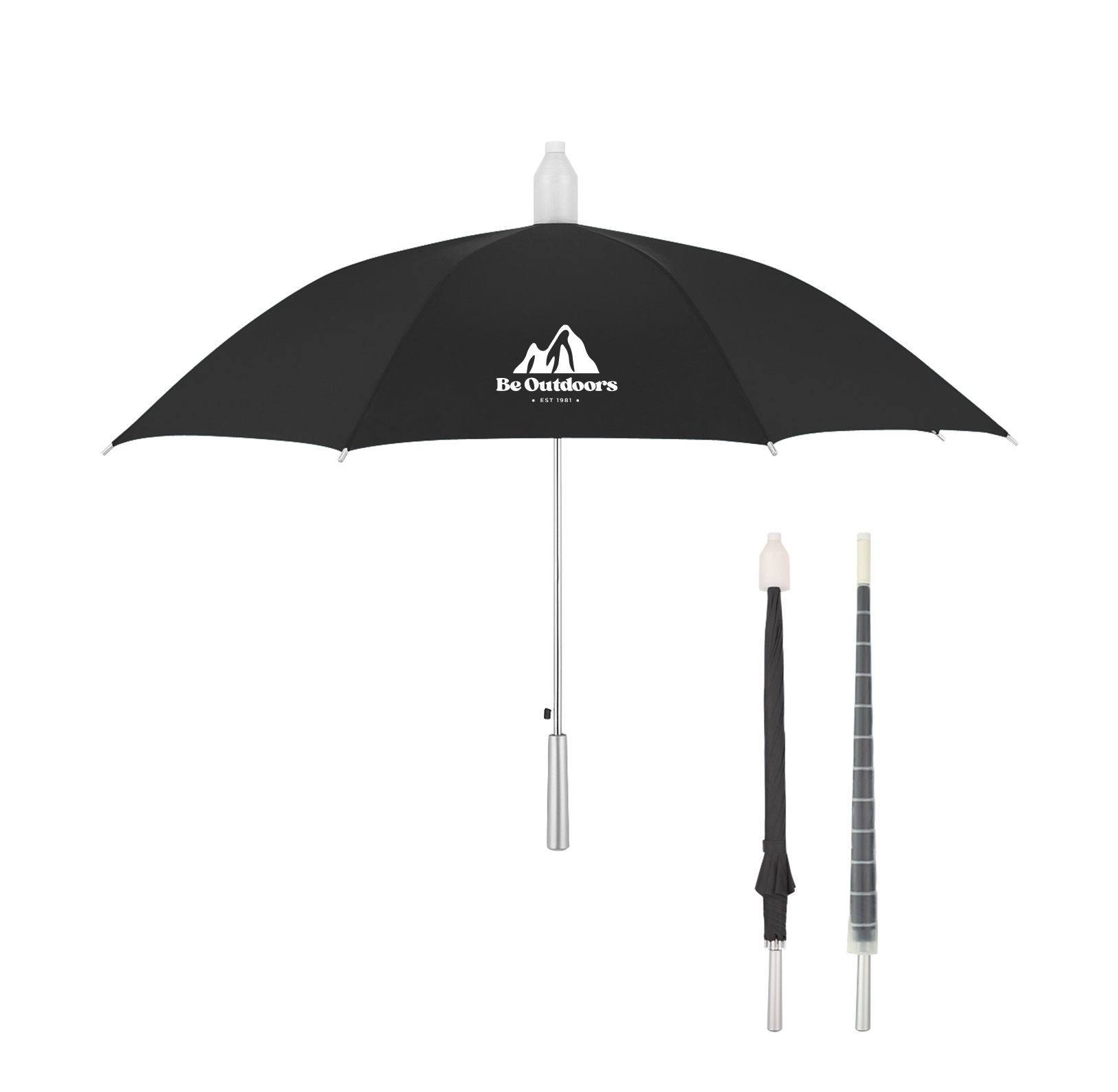 46'' Arc Umbrella With Collapsible Cover