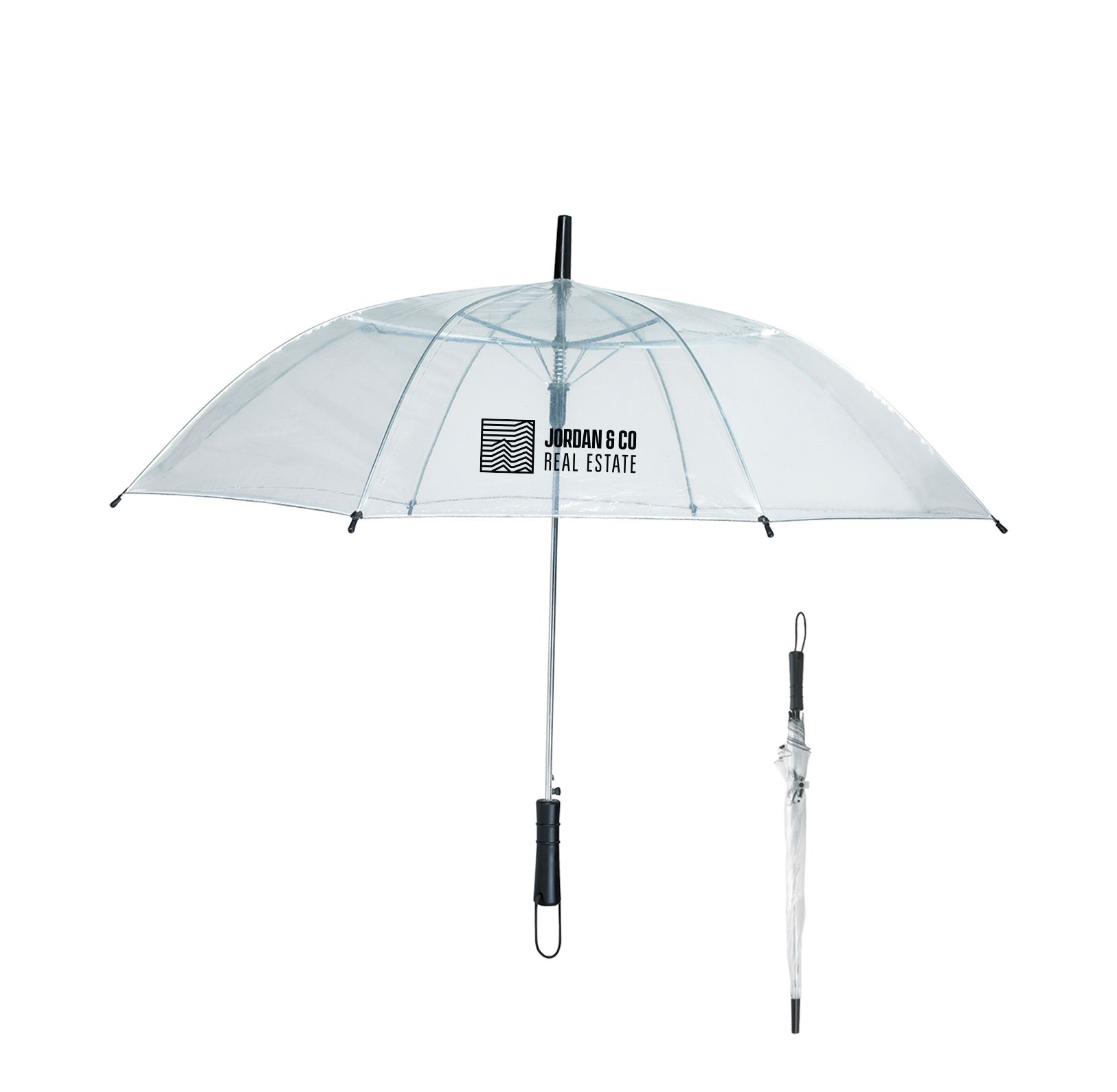 46'' Arc Clear Umbrella