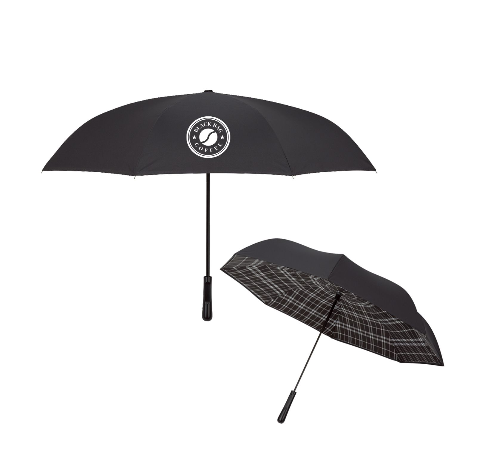 48'' Arc Soho Tartan Inversion Umbrella