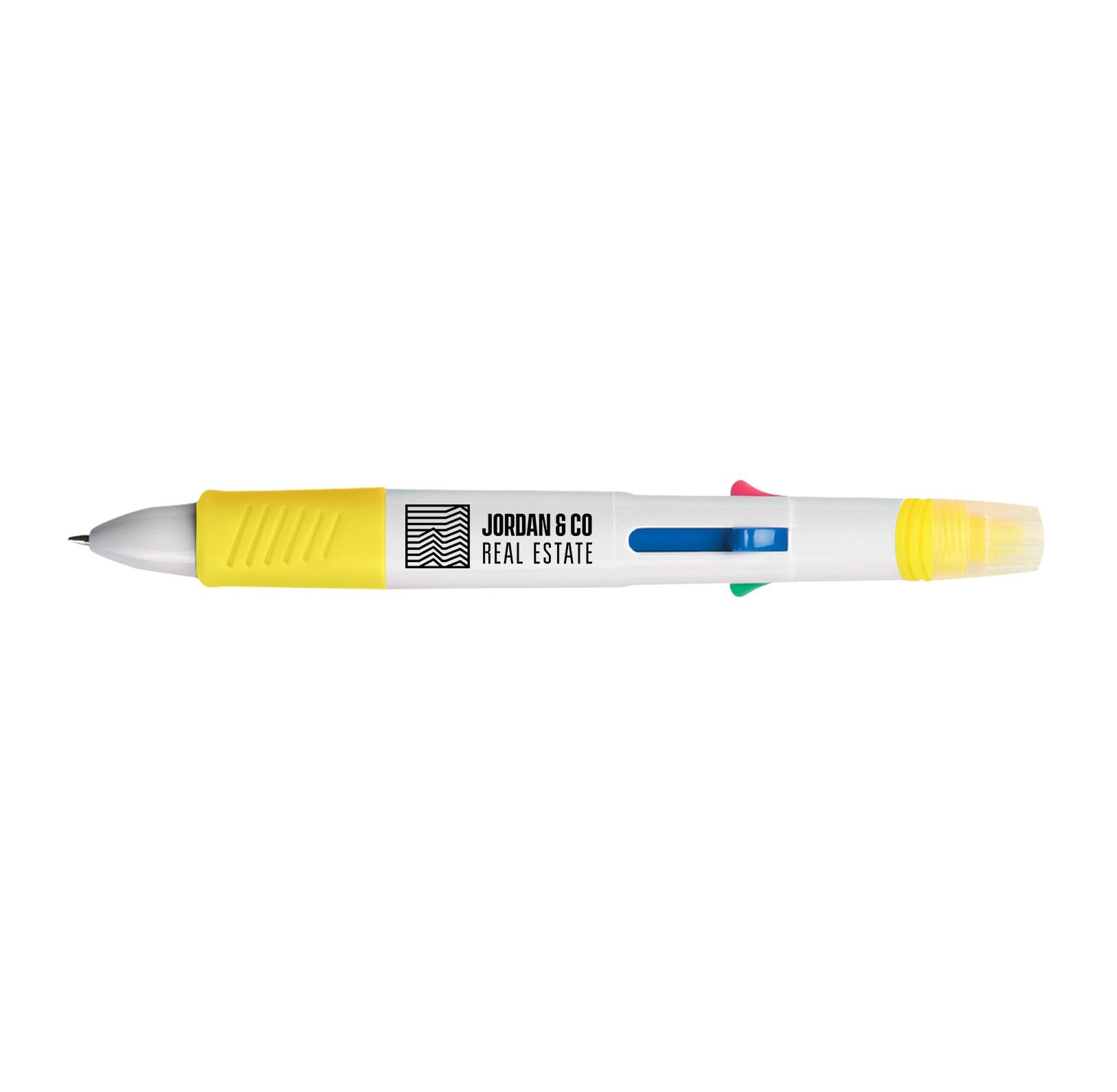 Quatro Pen With Highlighter