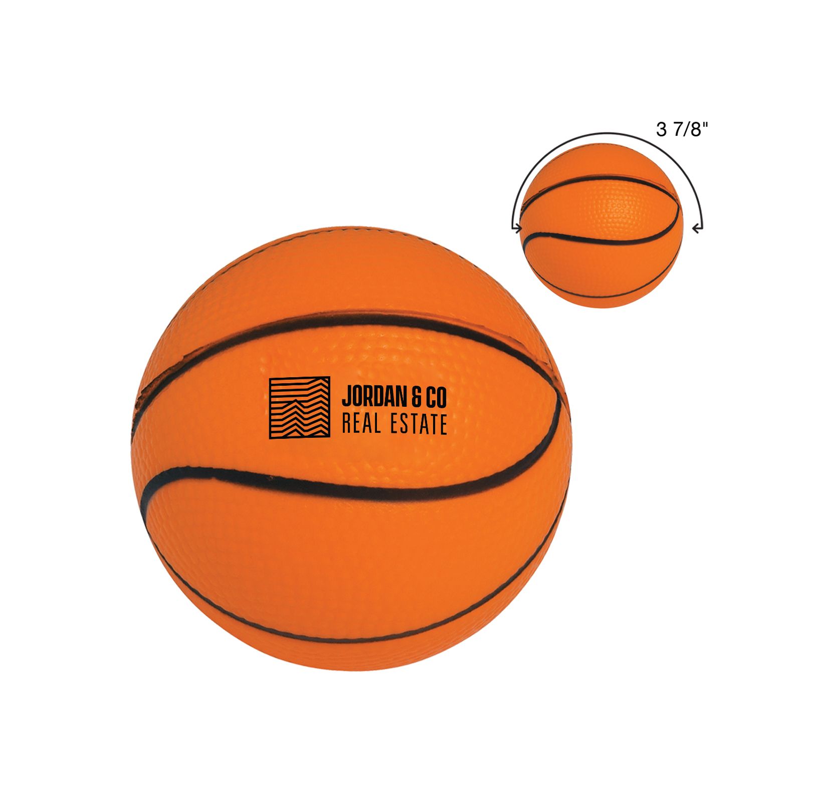 Basketball Shape Stress Reliever