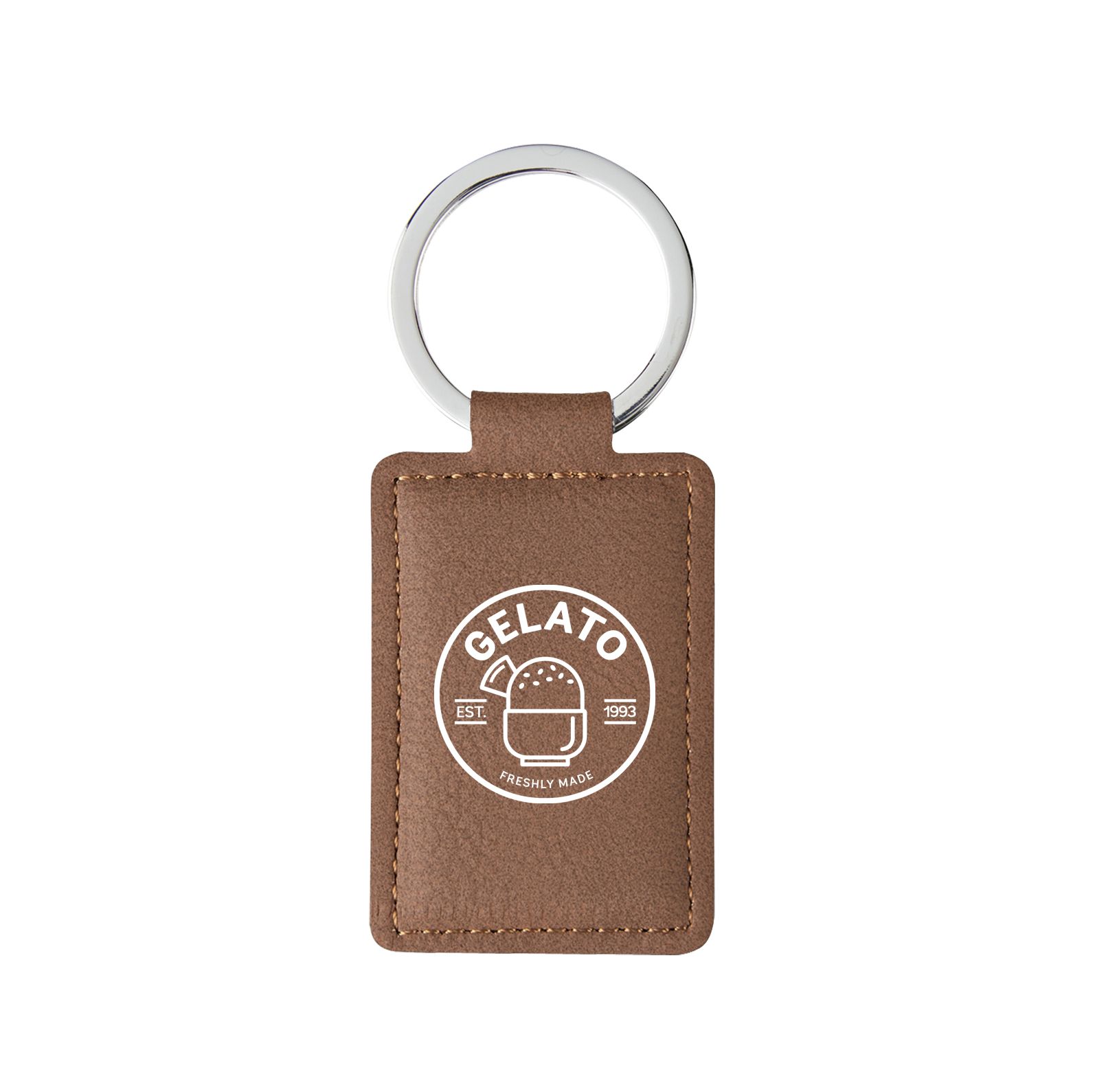 Leatherette Executive Key Tag