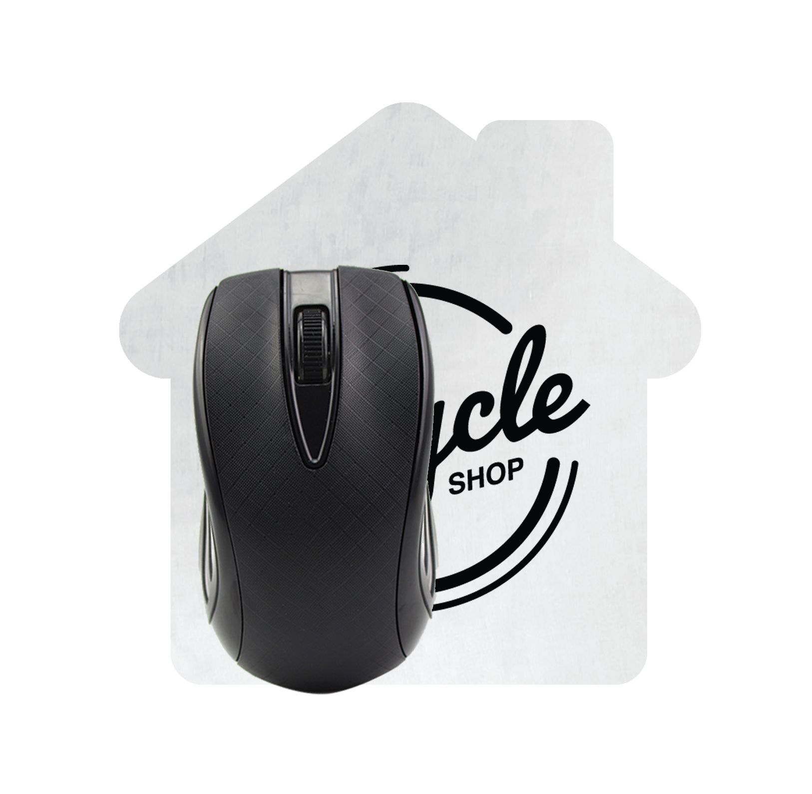 House Shaped Computer Mouse Pad