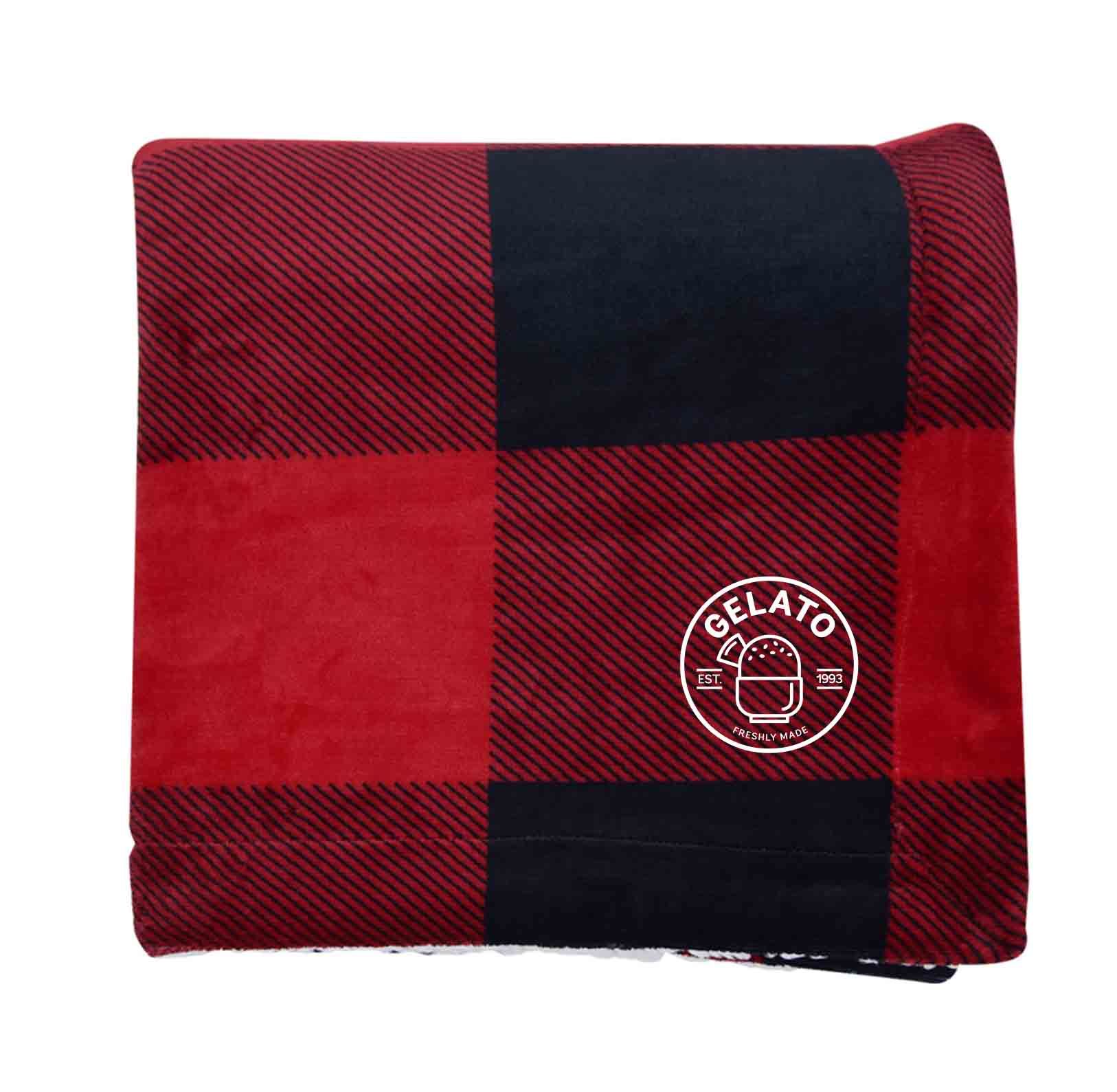 Buffalo Plaid Sherpa Blanket