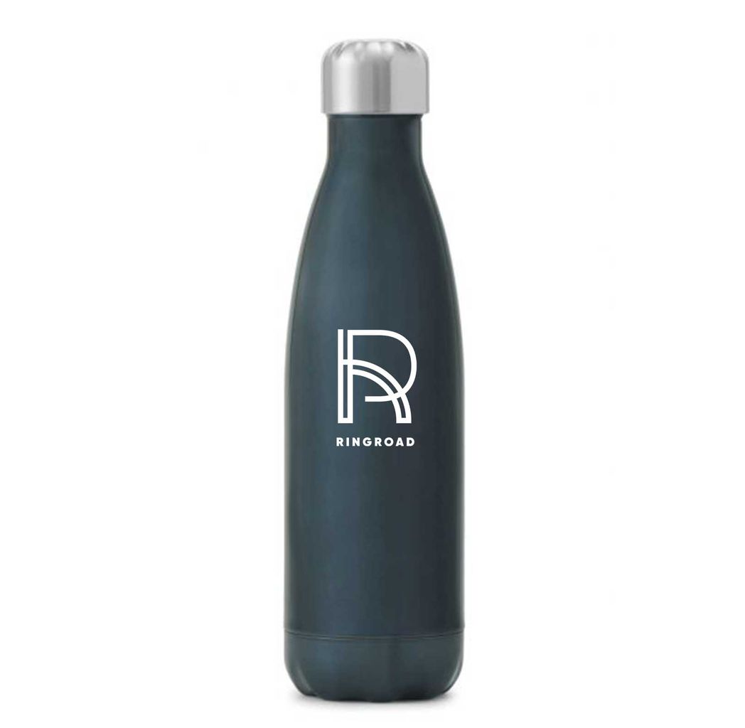 Antimicrobial Stainless Steel Custom Water Bottle - 17 oz.