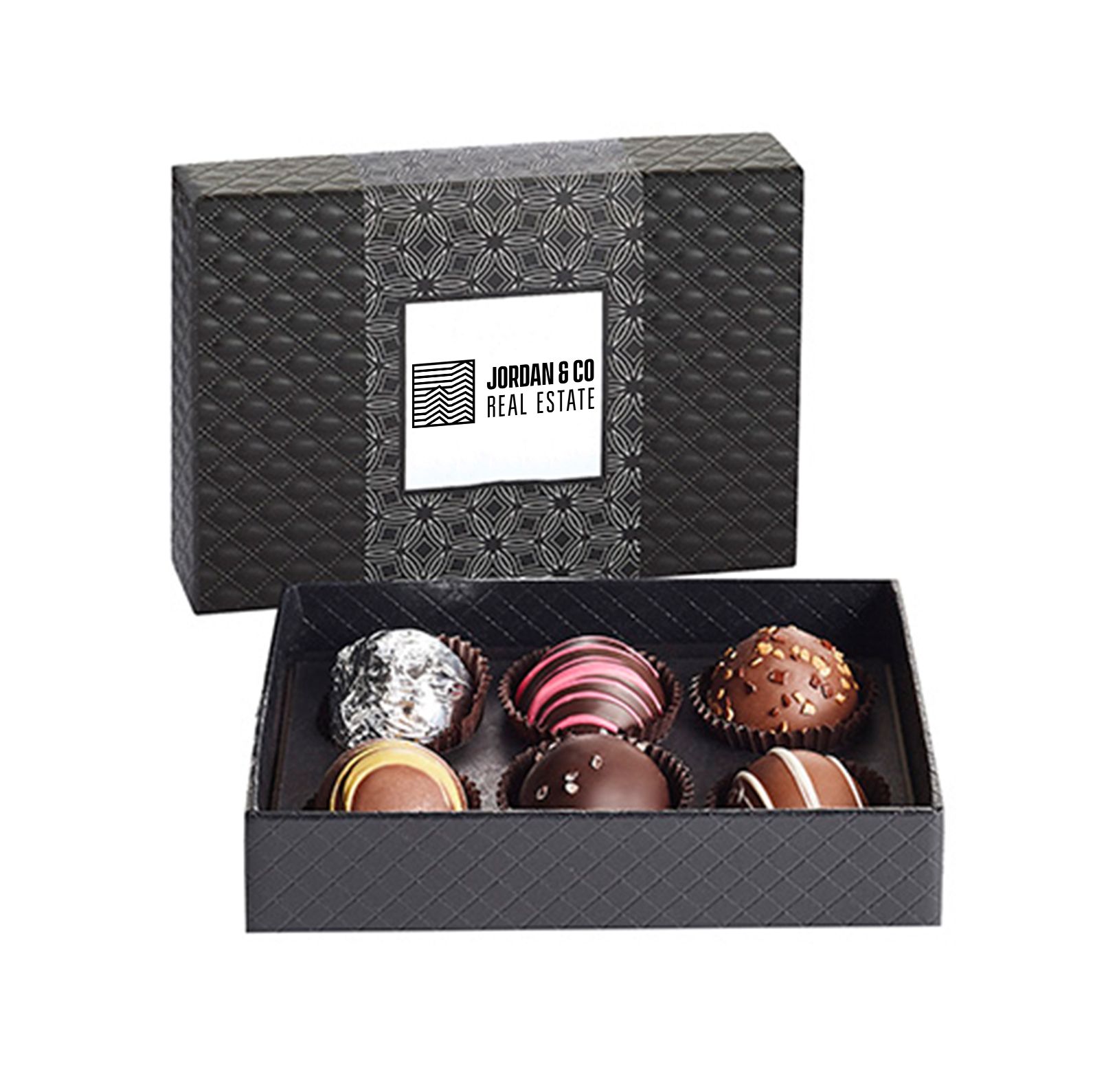 6 Piece Belgian Chocolate Box