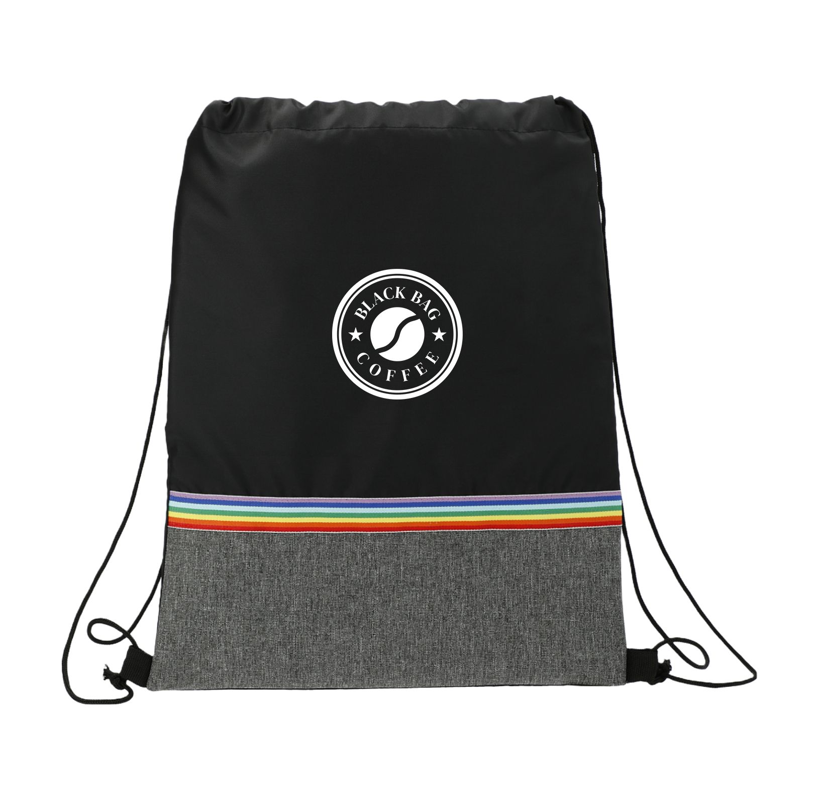 Rainbow RPET Drawstring Bag