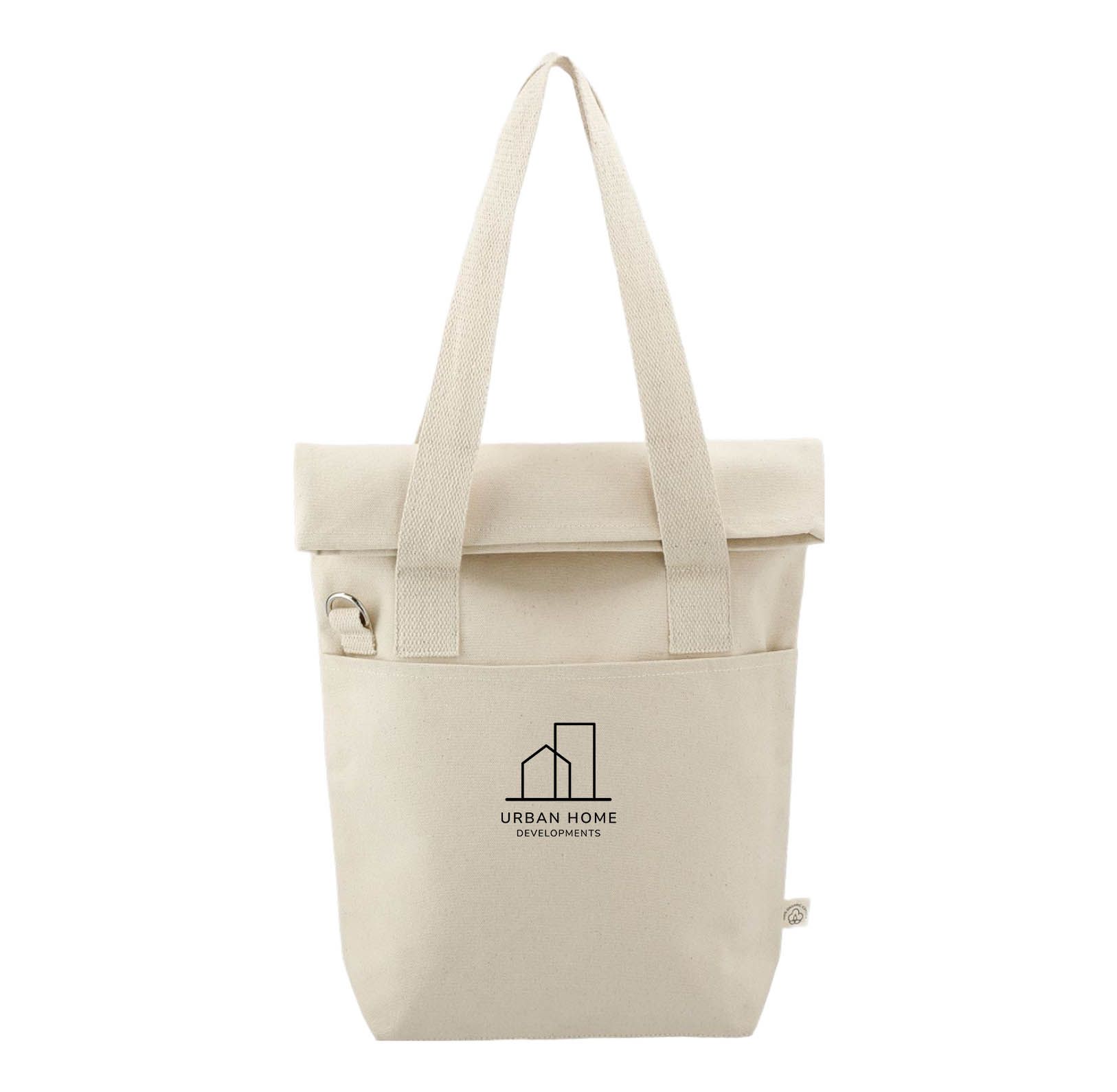 Organic Cotton Commuter Tote Bag