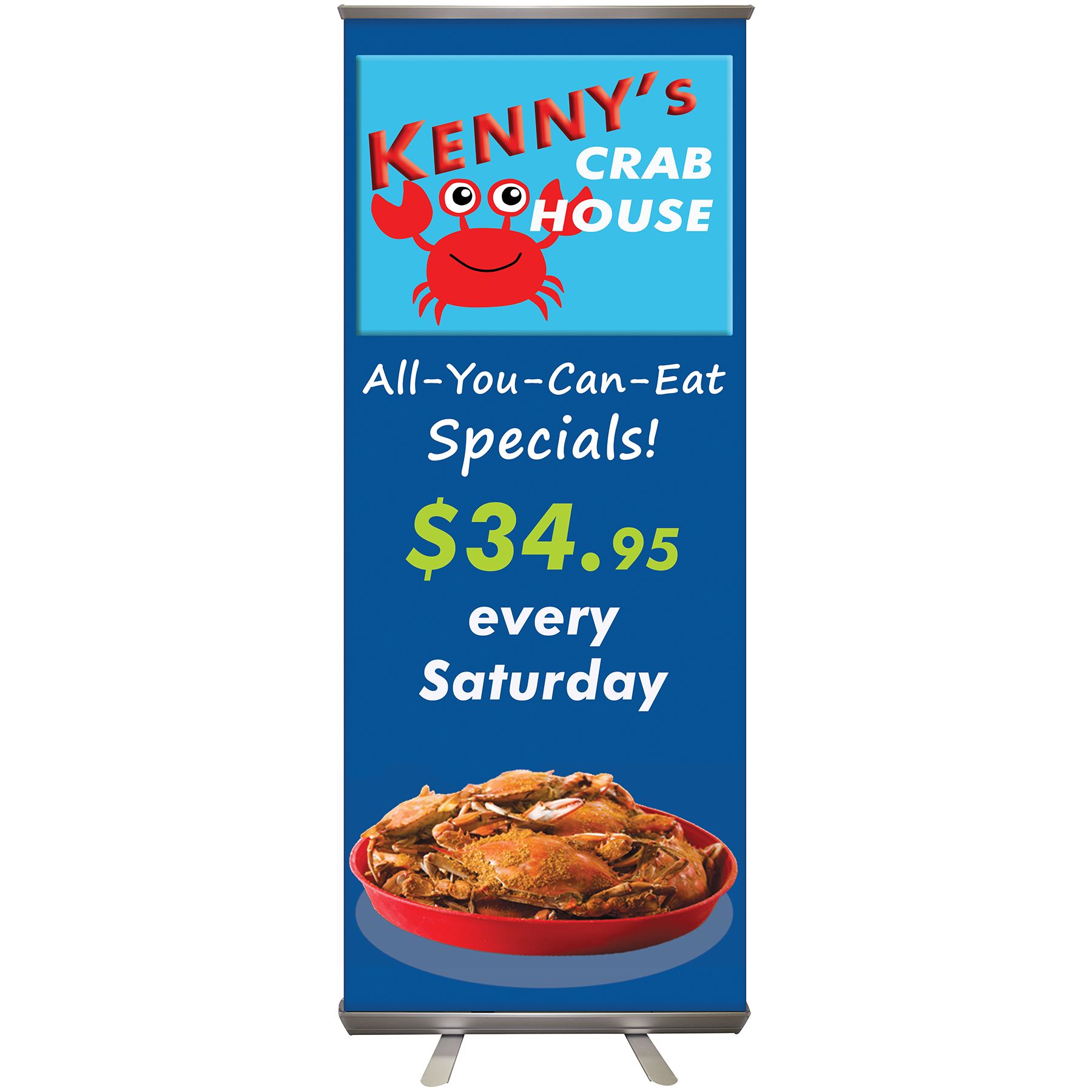 32'' X 79'' Retractable Banner Stand